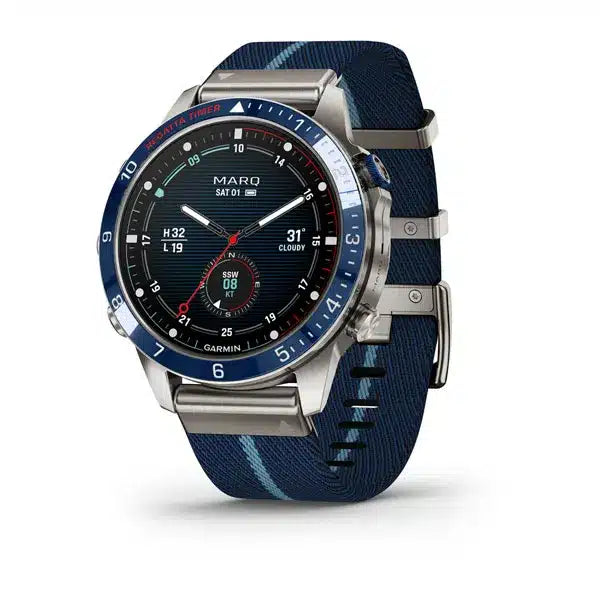 Reloj Garmin MARQ Captain Gen 2 Náutico Titanio 46mm