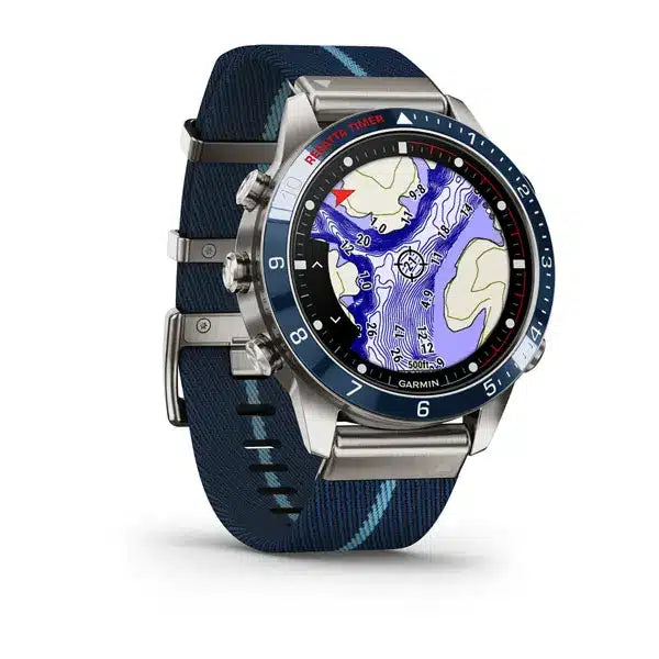 Reloj Garmin MARQ Captain Gen 2 Náutico Titanio 46mm