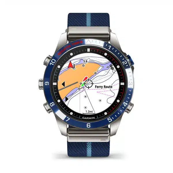Reloj Garmin MARQ Captain Gen 2 Náutico Titanio 46mm