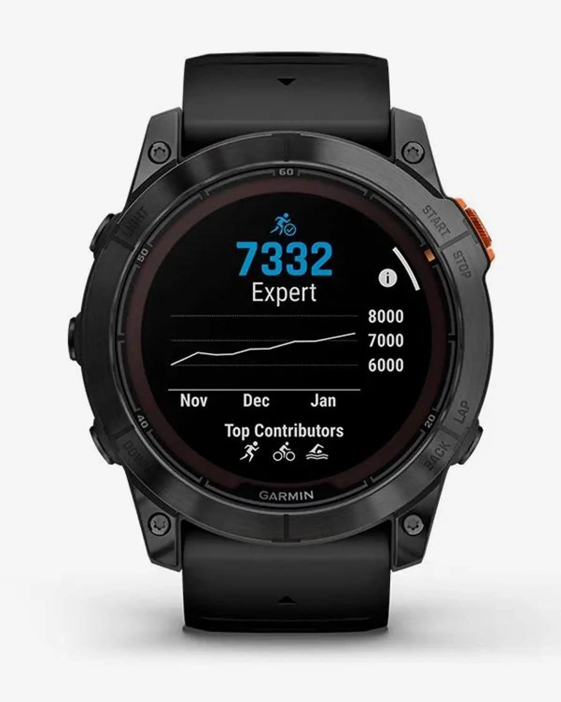 Reloj GPS Garmin Fenix 7X Pro Solar gris oscuro