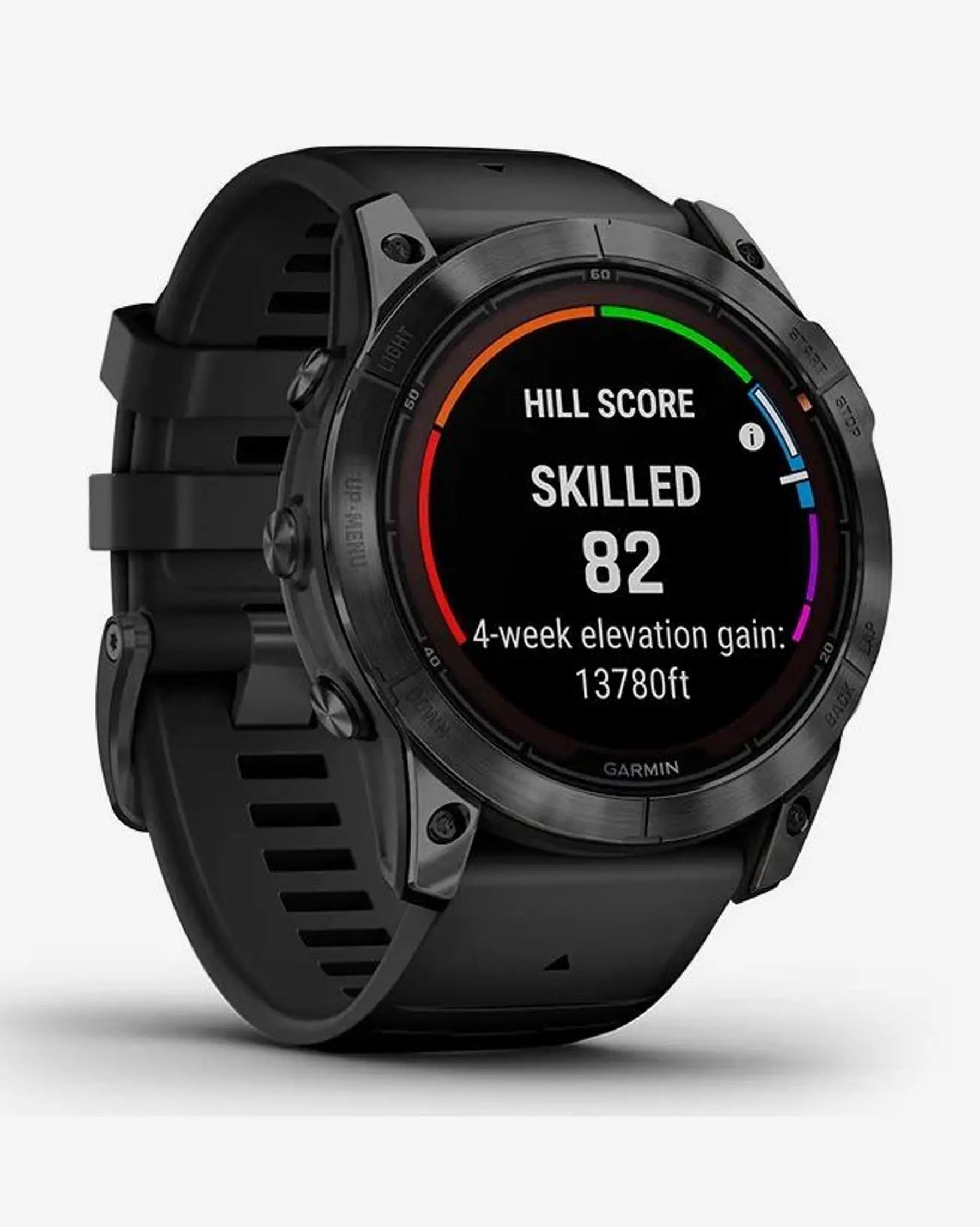 Reloj GPS Garmin Fenix 7X Pro Solar gris oscuro