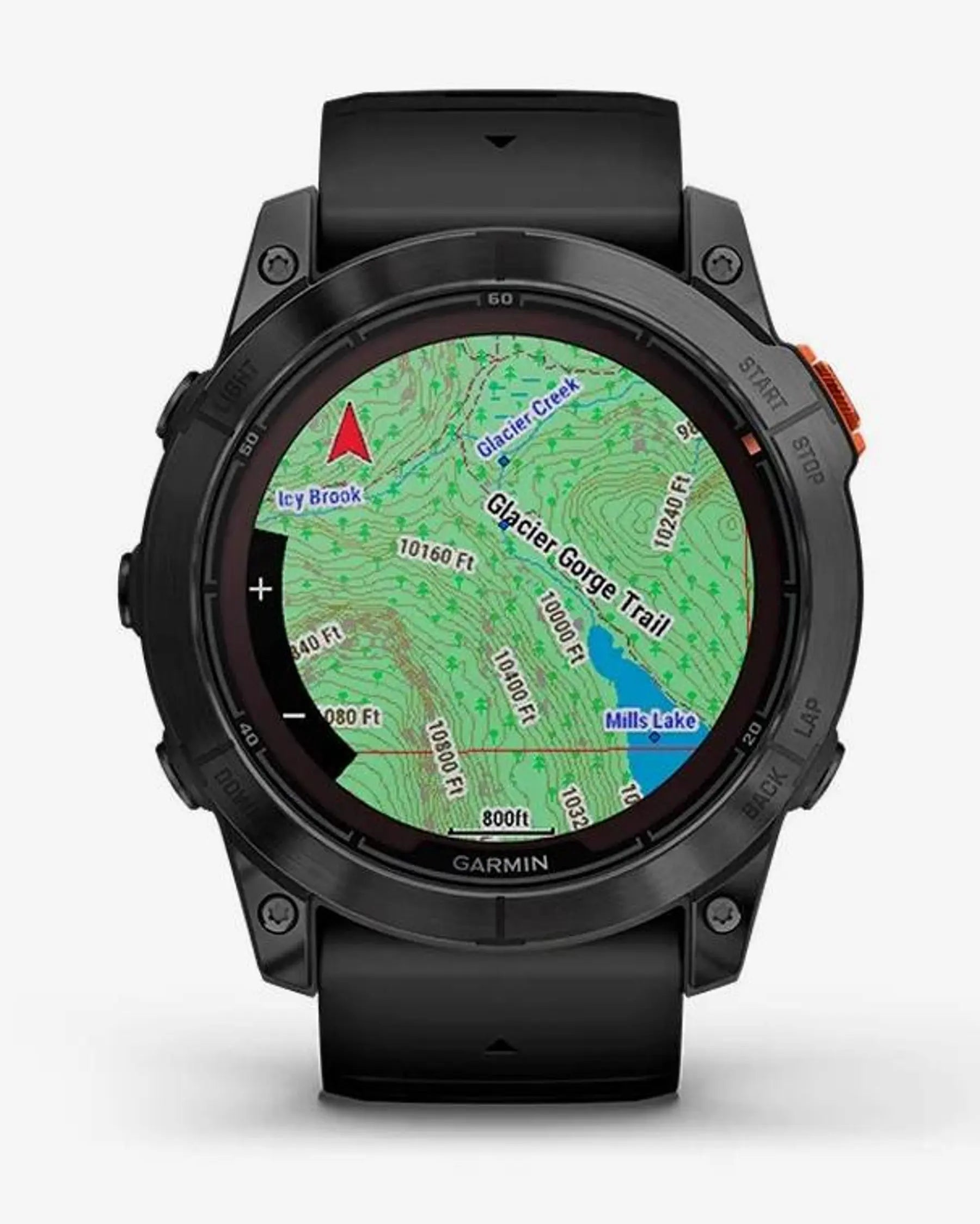 Reloj GPS Garmin Fenix 7X Pro Solar gris oscuro