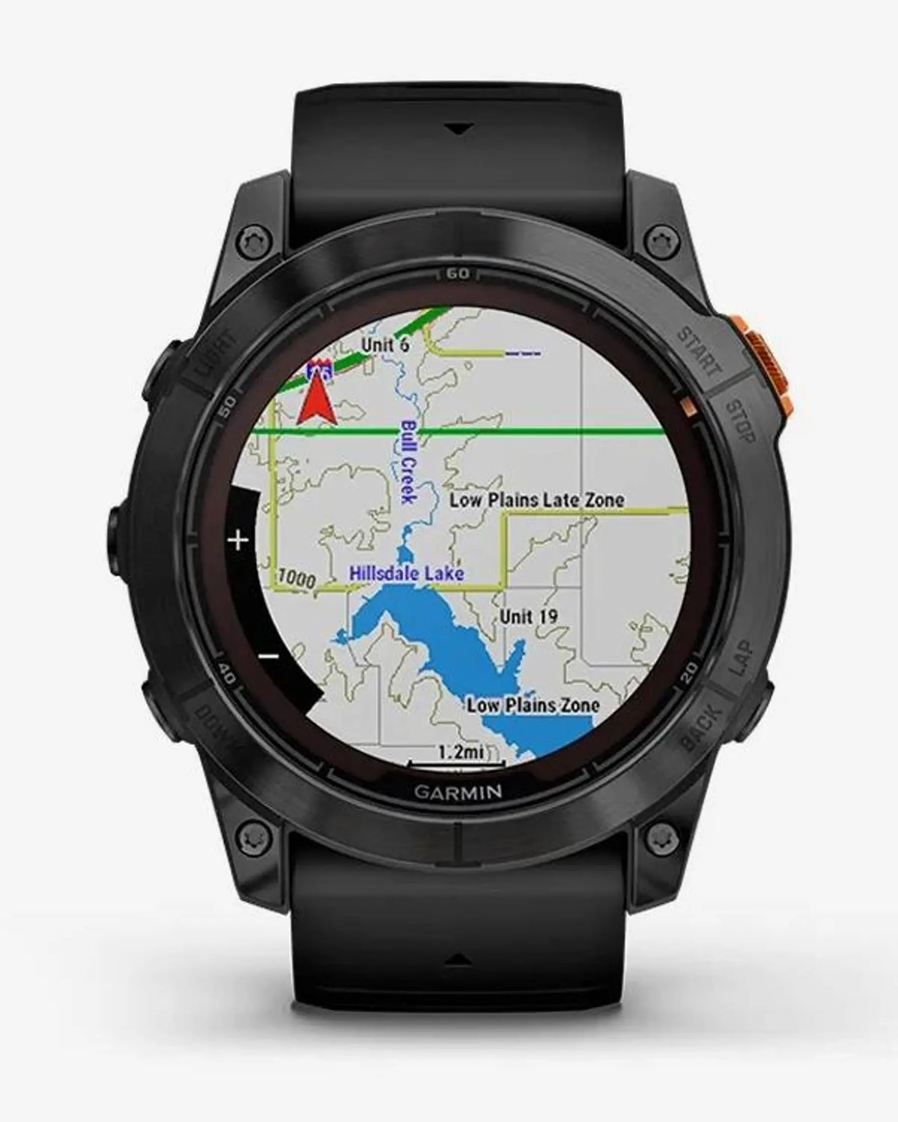 Reloj GPS Garmin Fenix 7X Pro Solar gris oscuro