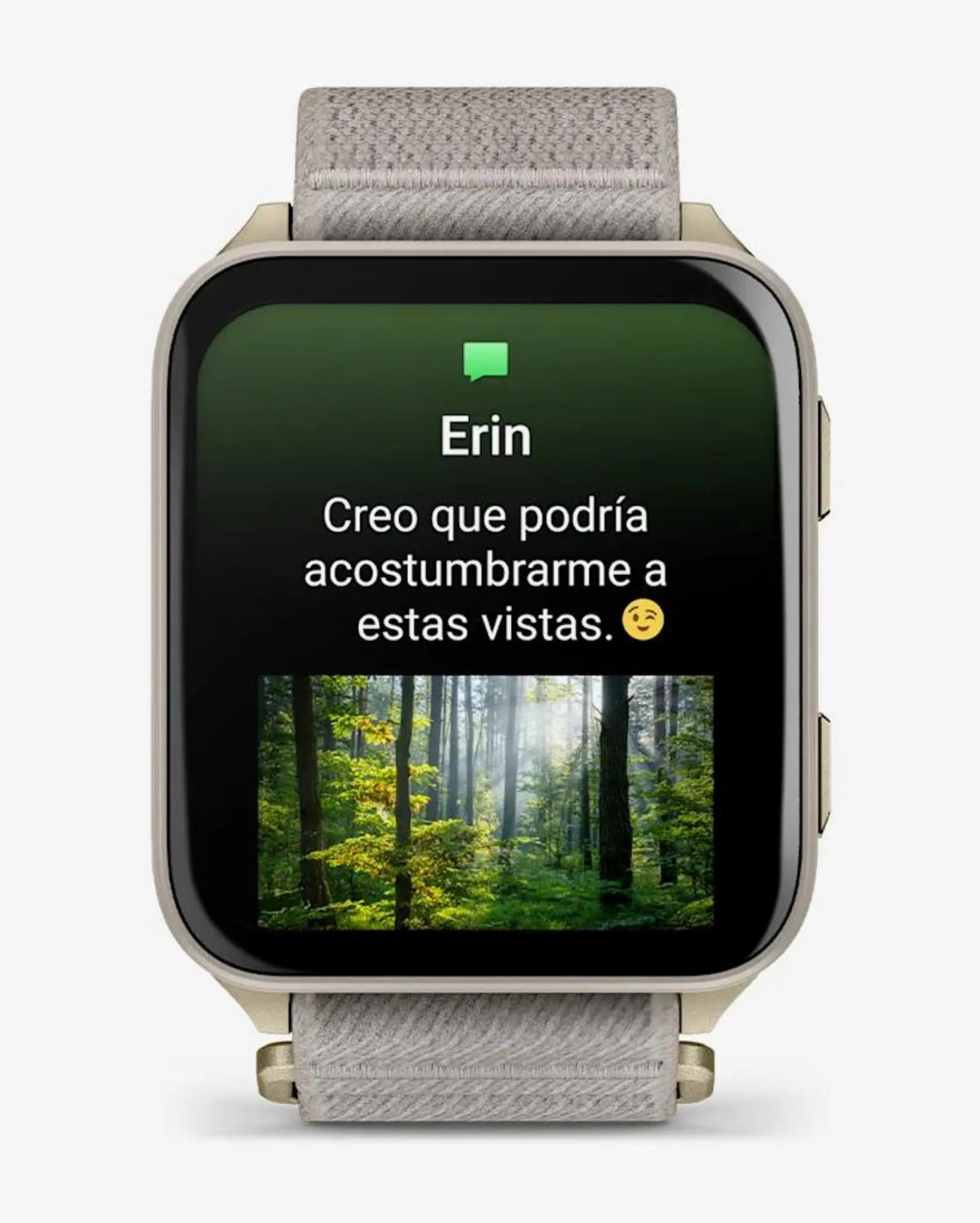 Reloj Garmin Venu X1 Titanio Pantalla AMOLED GPS Salud