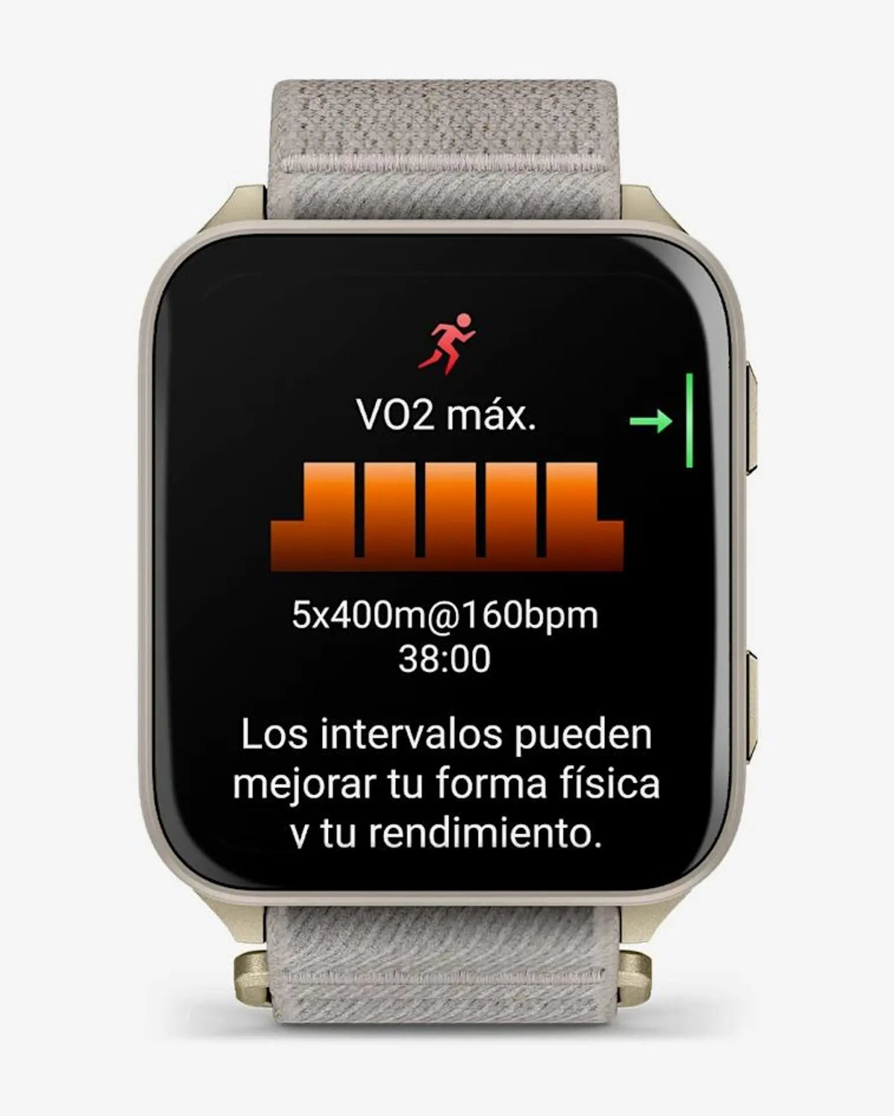 Reloj Garmin Venu X1 Titanio Pantalla AMOLED GPS Salud