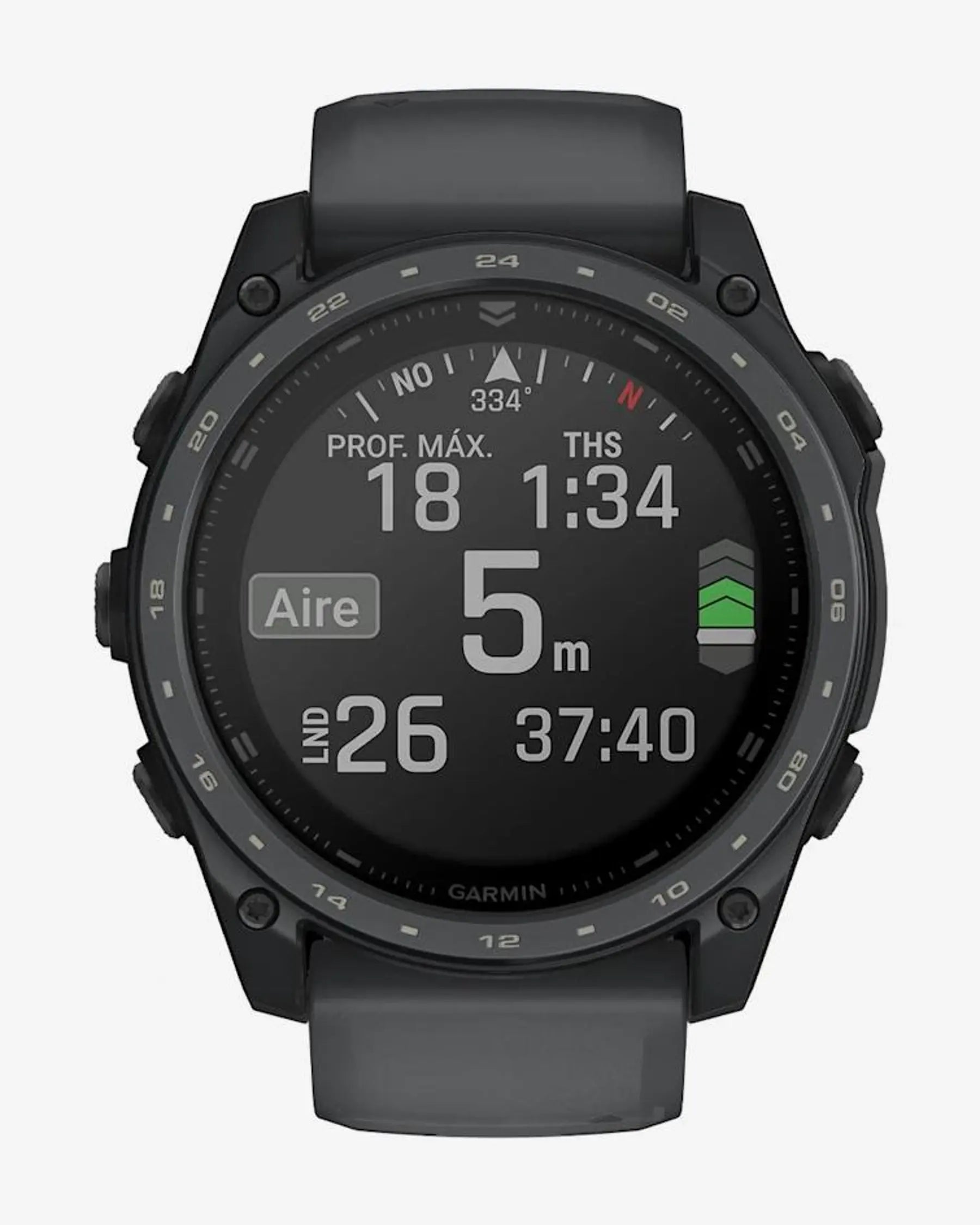 Reloj táctico Garmin Tactix 8 AMOLED Cerakote de 51 mm