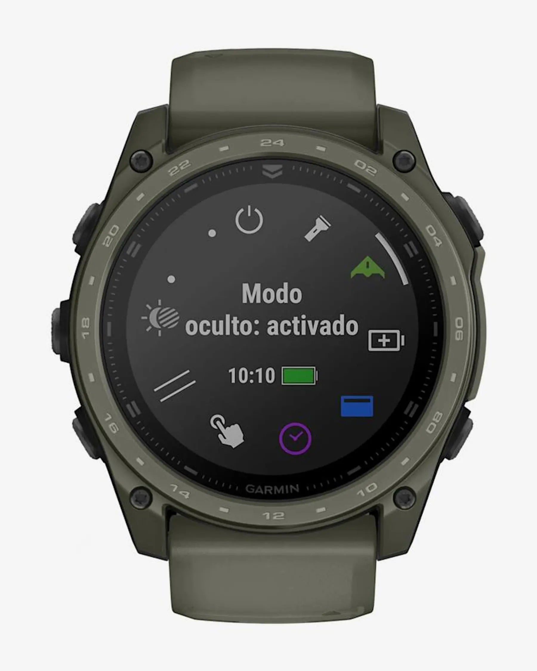 Garmin Tactix 8 AMOLED 51mm Verde Cerakote Nuevo