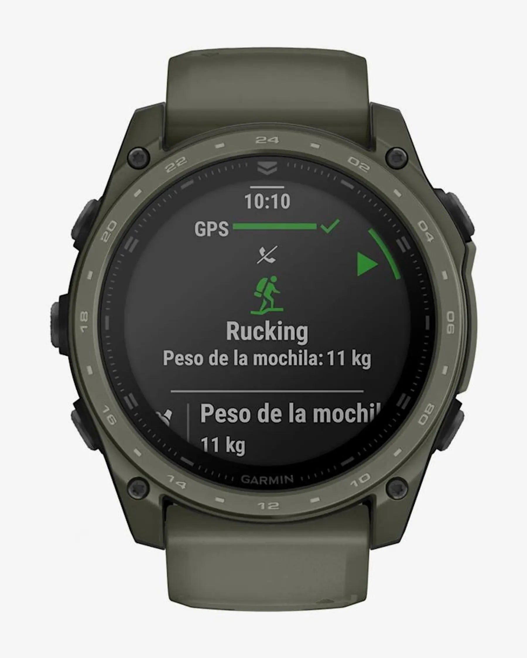 Garmin Tactix 8 AMOLED 51mm Verde Cerakote Nuevo