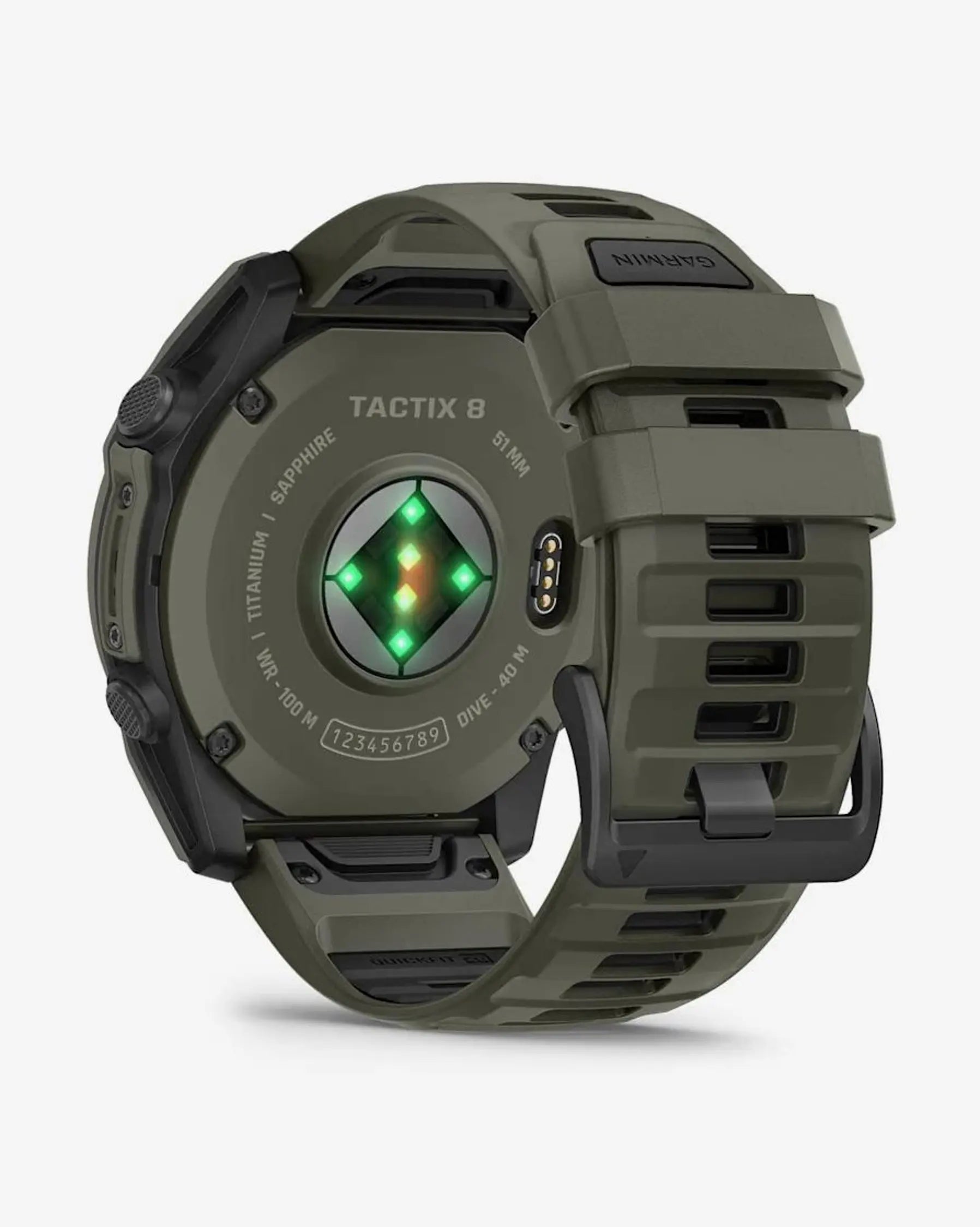 Garmin Tactix 8 AMOLED 51mm Verde Cerakote Nuevo