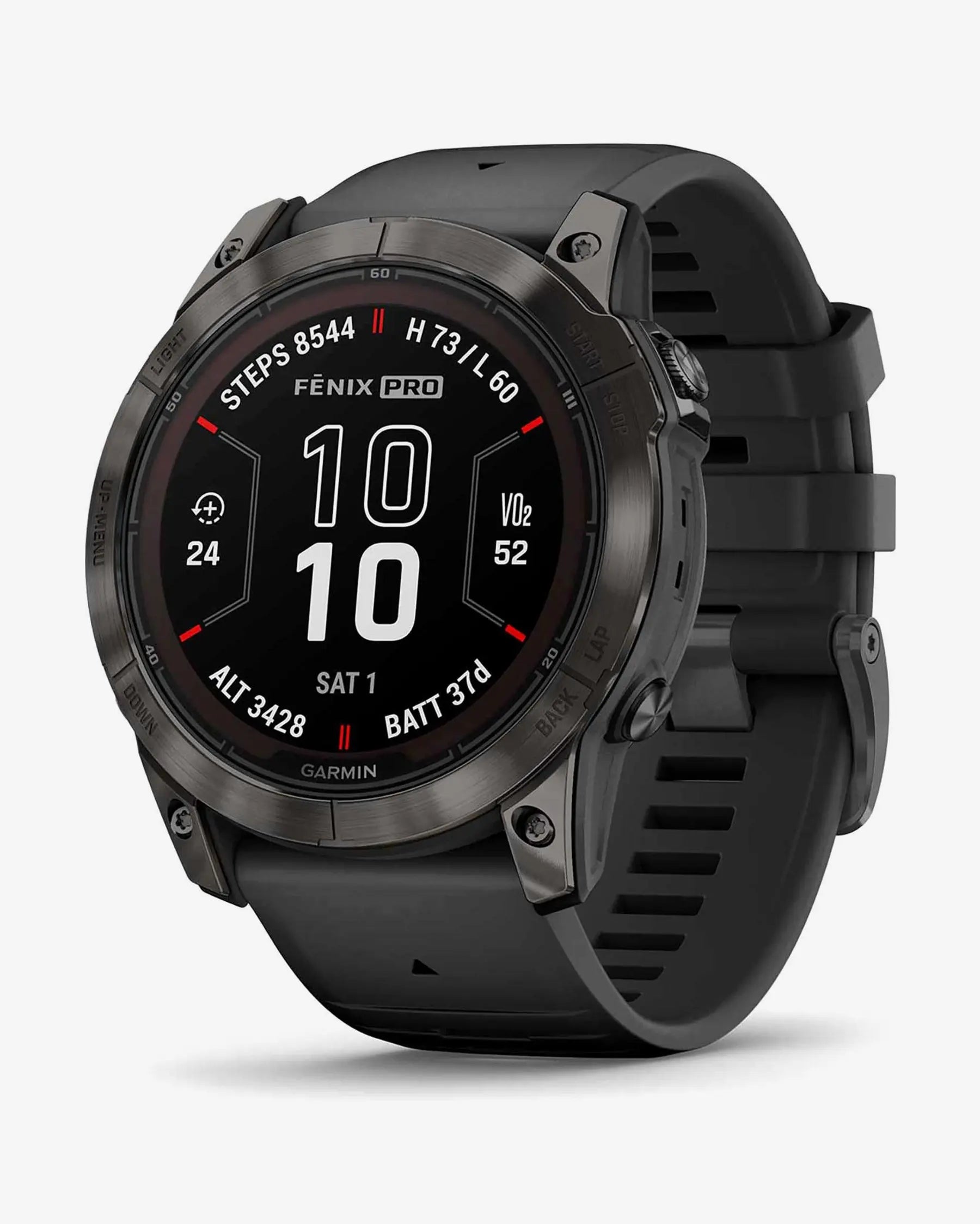 Garmin Fenix 7X Pro Solar, Titanio, Lente Power Sapphire