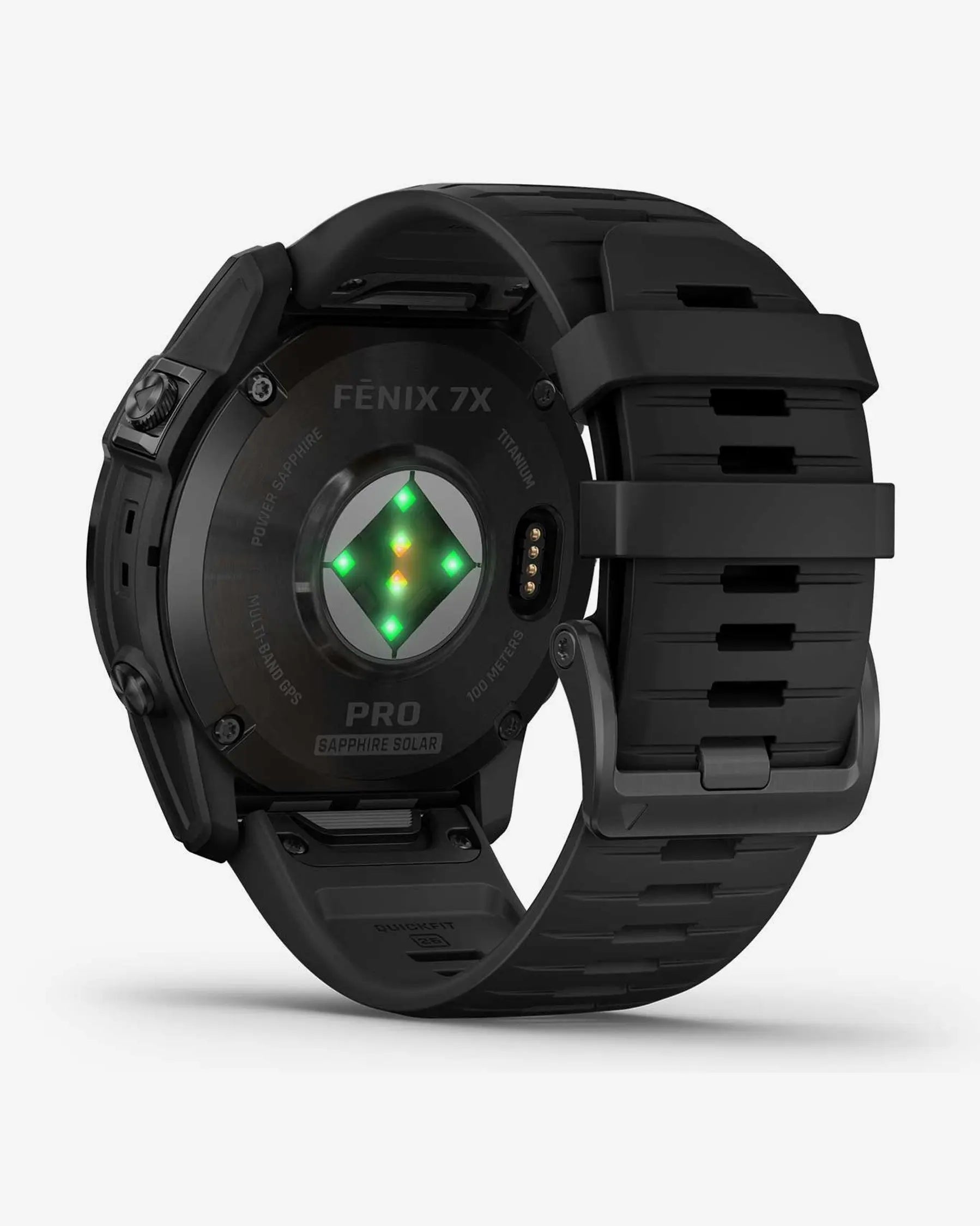 Garmin Fenix 7X Pro Solar, Titanio, Lente Power Sapphire
