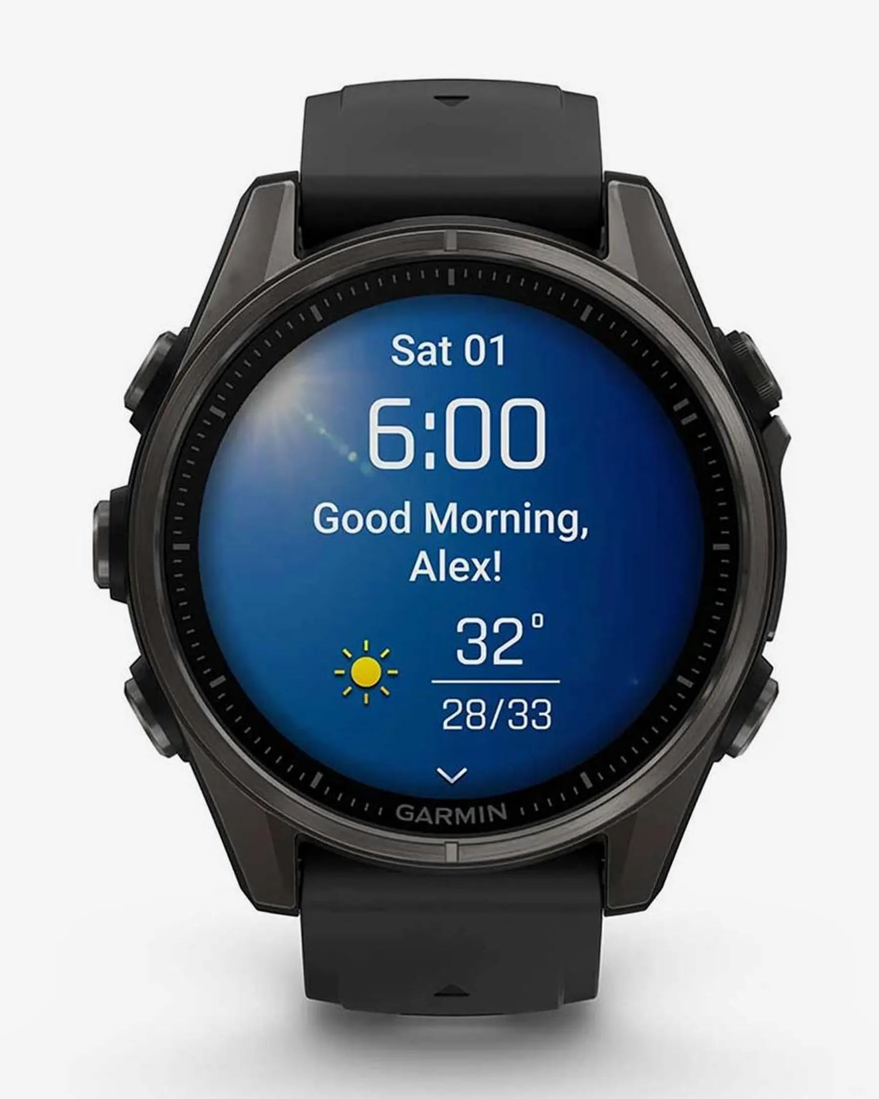 Garmin Fenix 8 AMOLED 43 mm Titanio - Reloj GPS