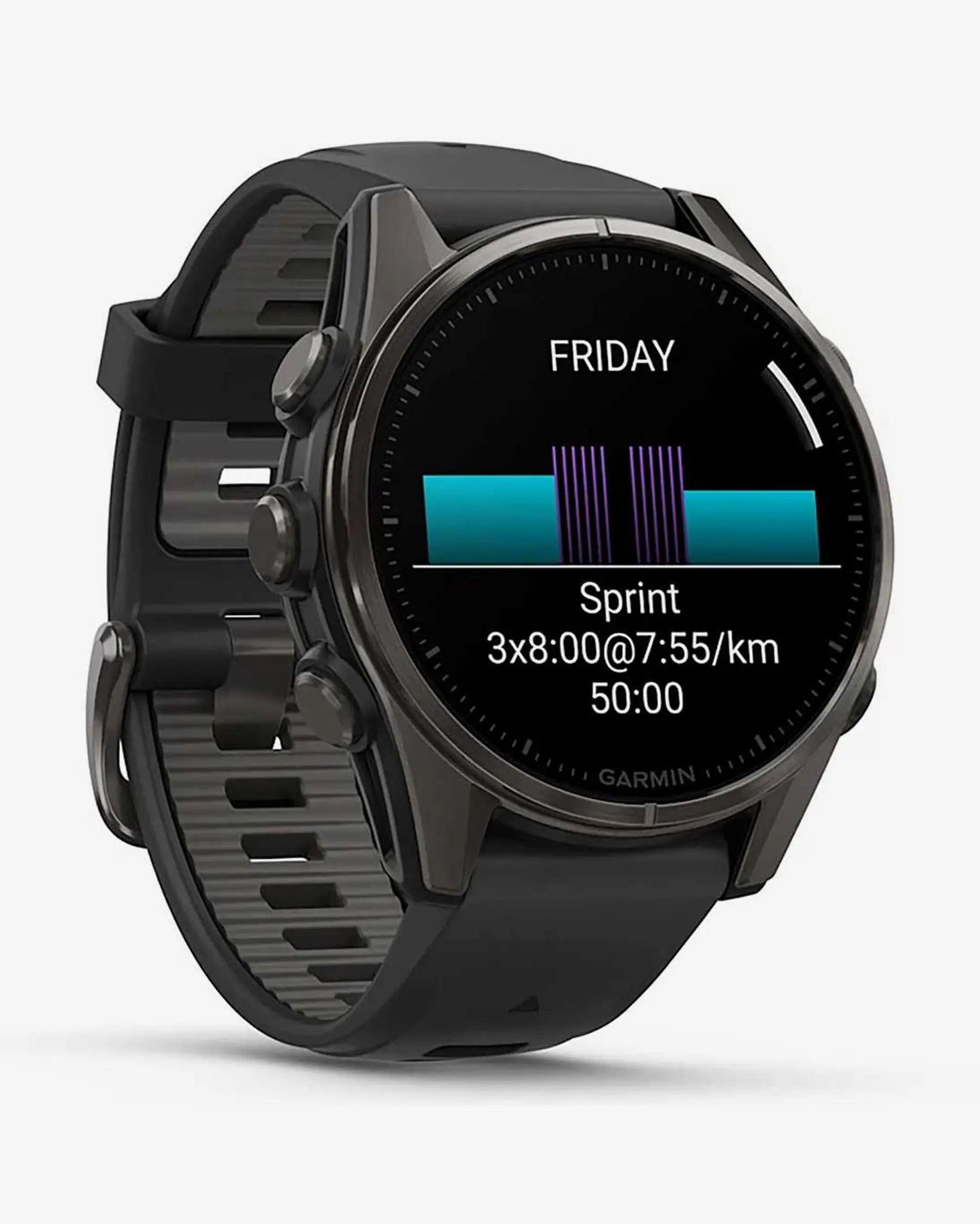 Garmin Fenix 8 AMOLED 43 mm Titanio - Reloj GPS