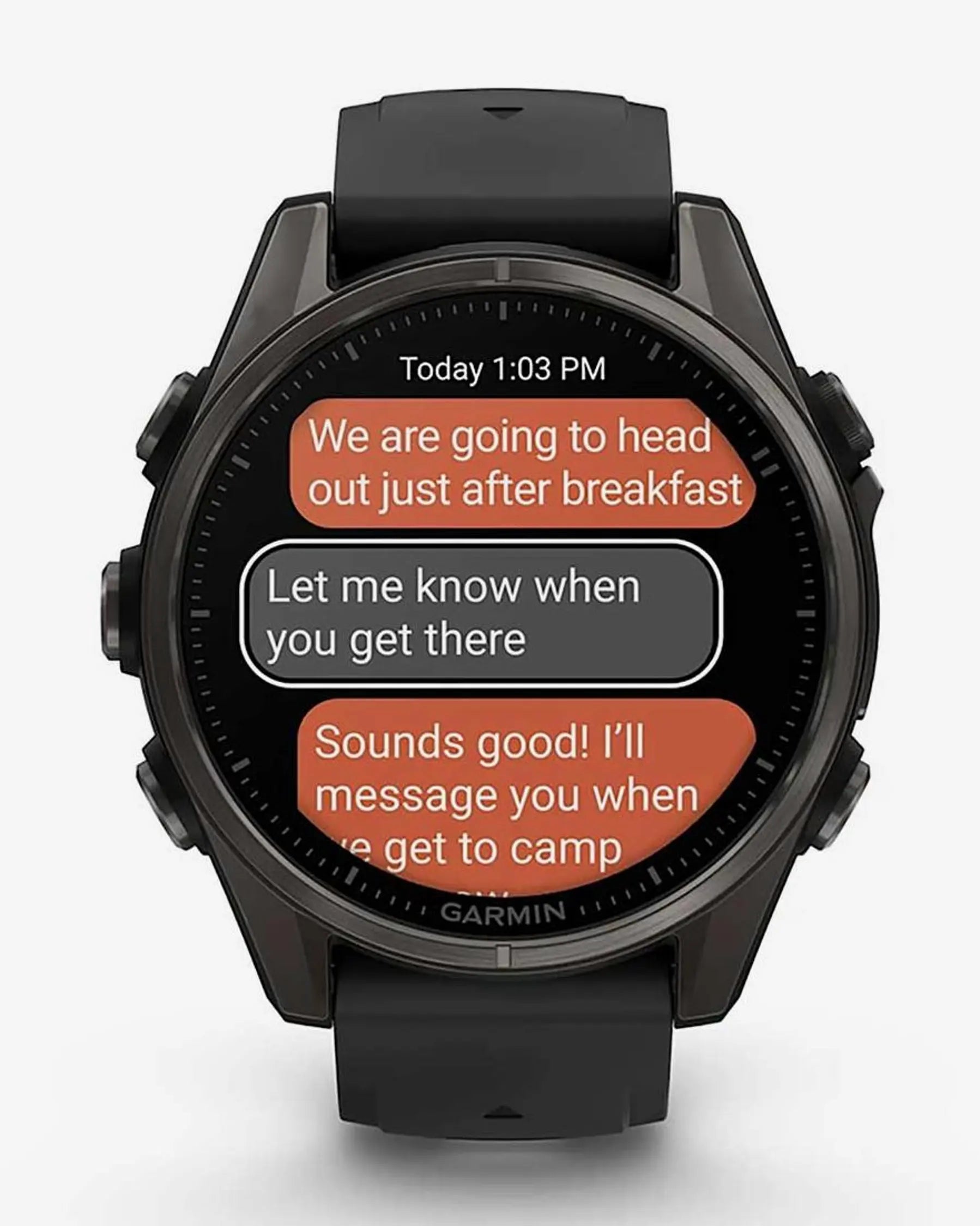 Garmin Fenix 8 AMOLED 43 mm Titanio - Reloj GPS
