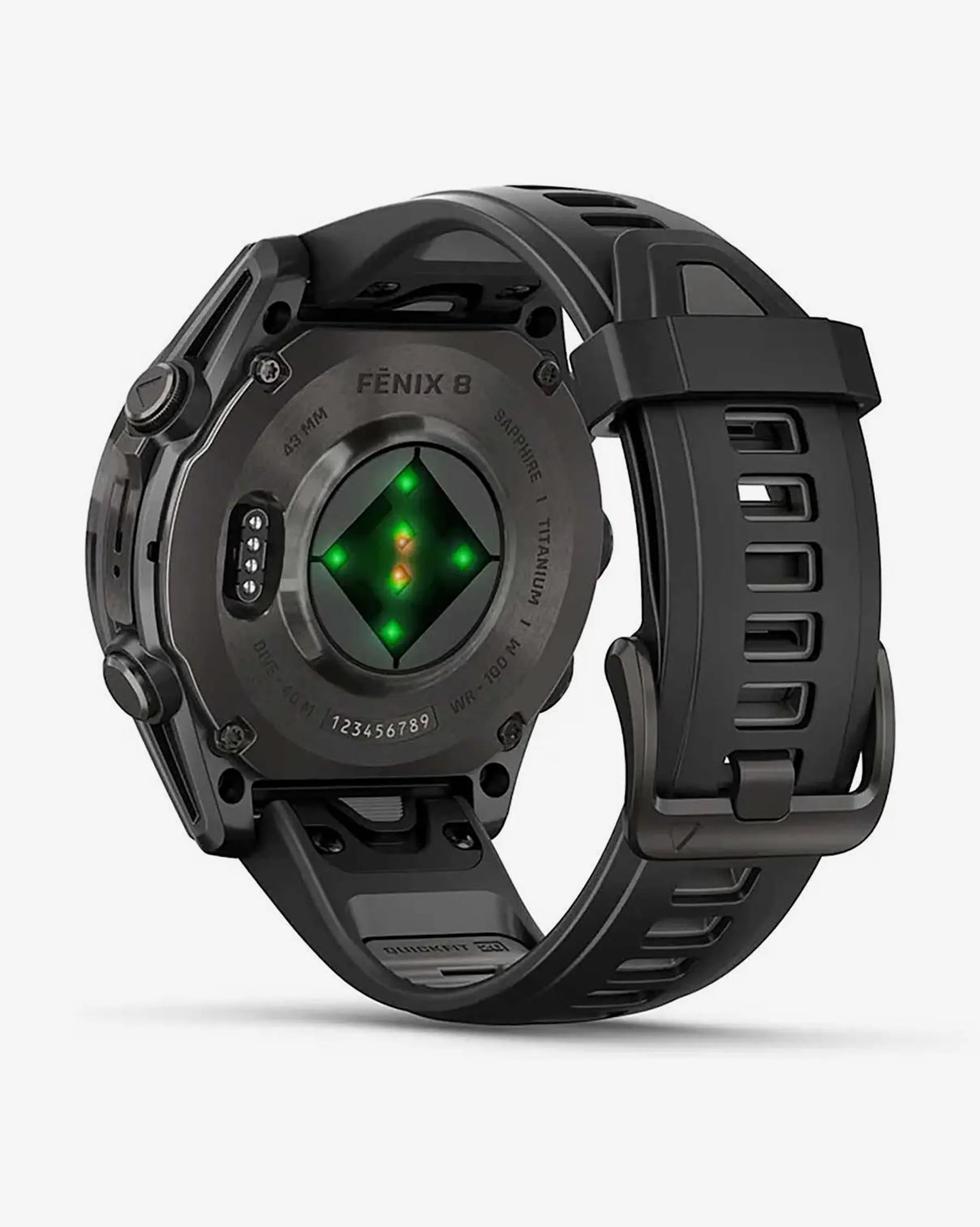 Garmin Fenix 8 AMOLED 43 mm Titanio - Reloj GPS