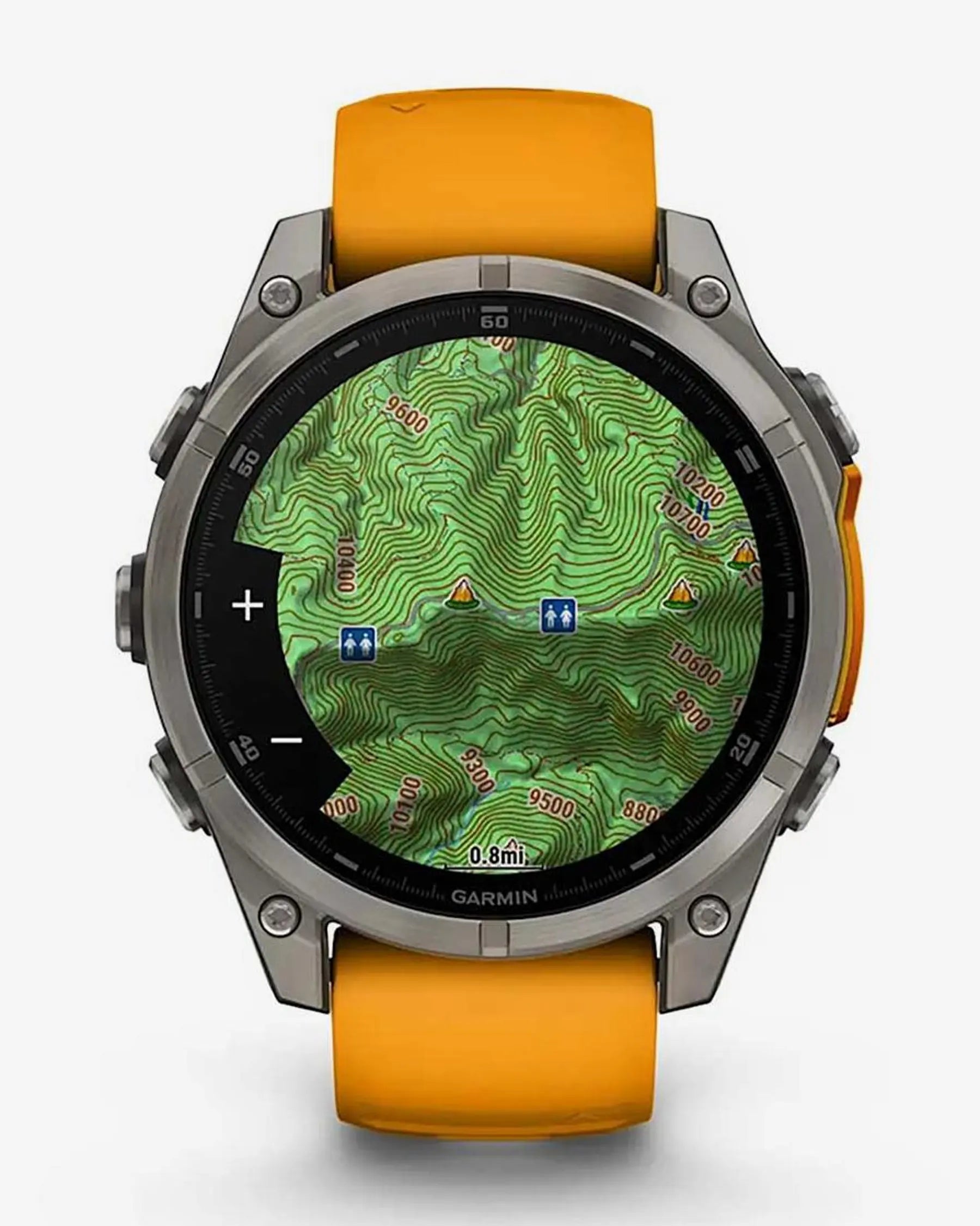 Reloj GPS Garmin Fenix 8 AMOLED Titanio 47mm Zafiro