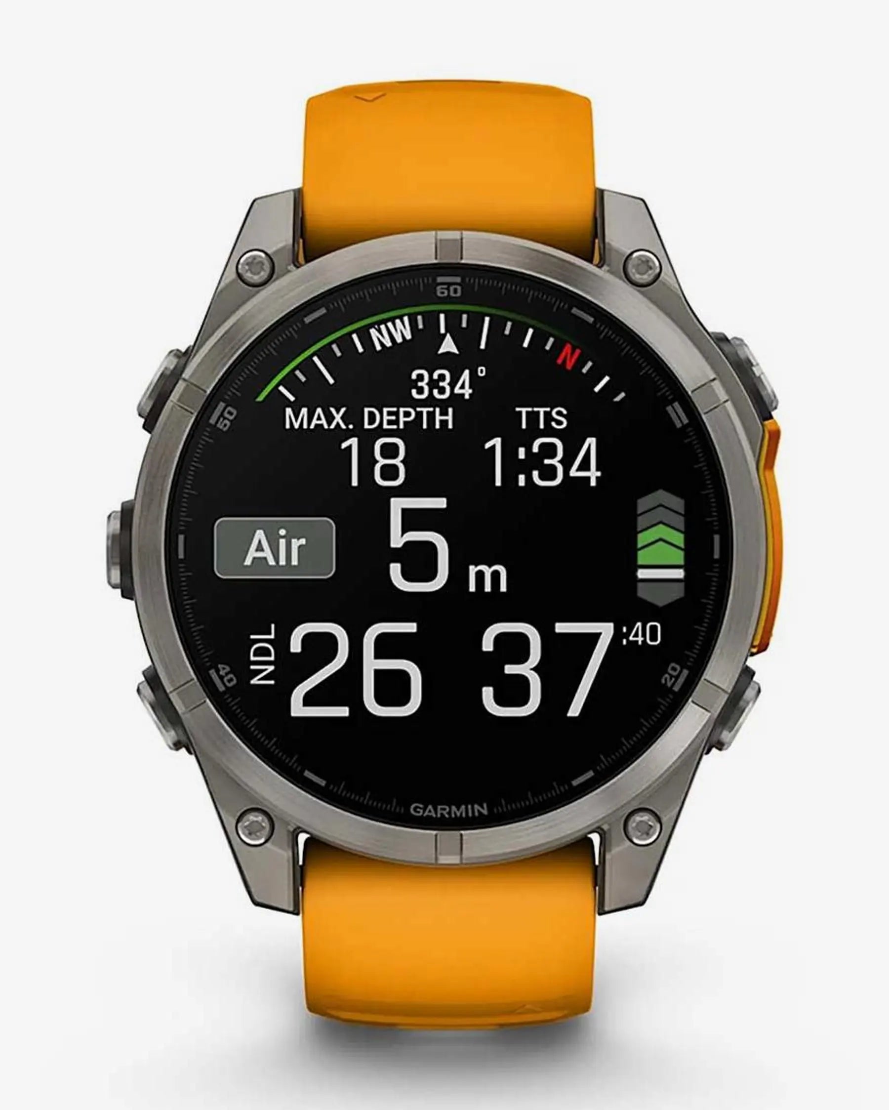 Reloj GPS Garmin Fenix 8 AMOLED Titanio 47mm Zafiro
