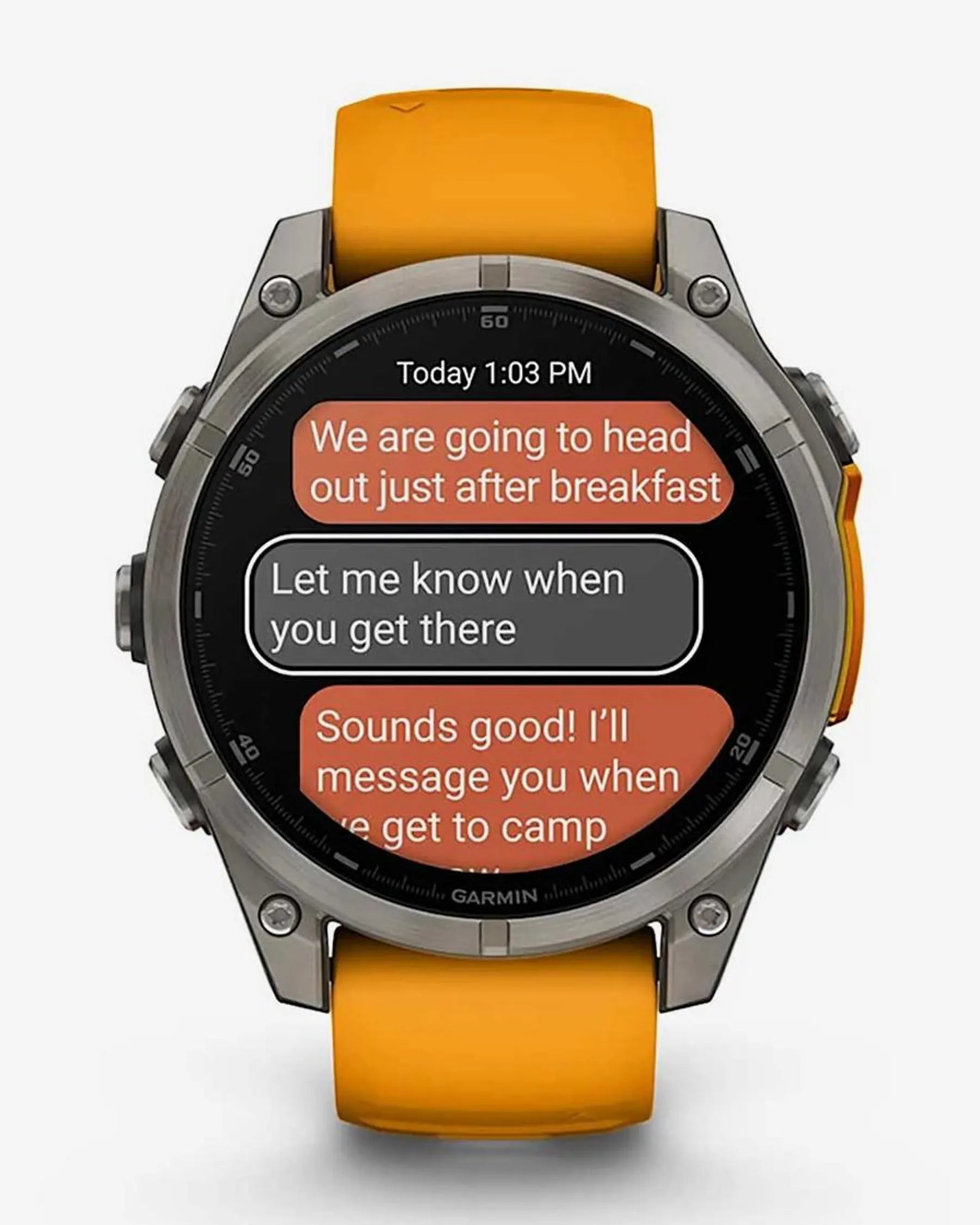 Reloj GPS Garmin Fenix 8 AMOLED Titanio 47mm Zafiro