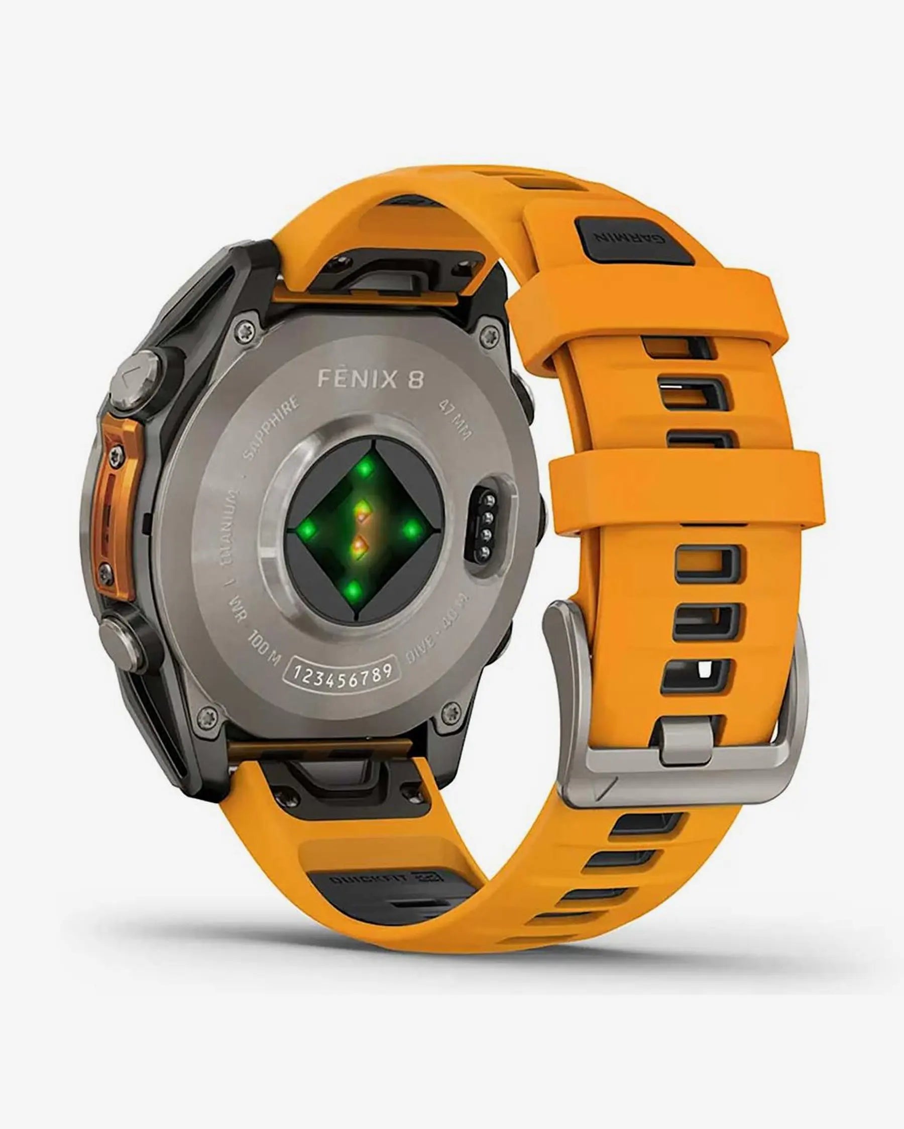 Reloj GPS Garmin Fenix 8 AMOLED Titanio 47mm Zafiro