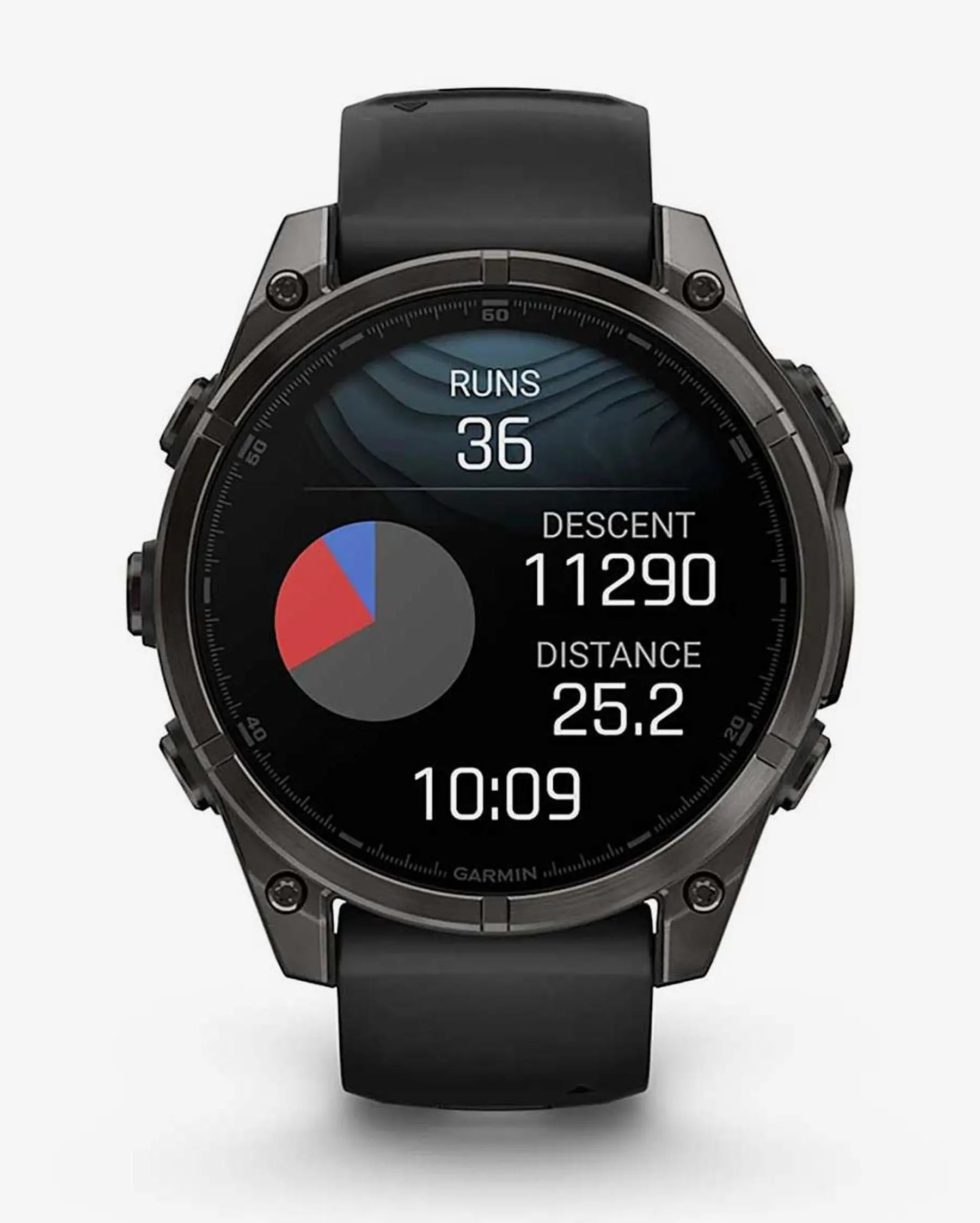 Garmin Fenix 8 AMOLED Zafiro 47mm Titanio Gris