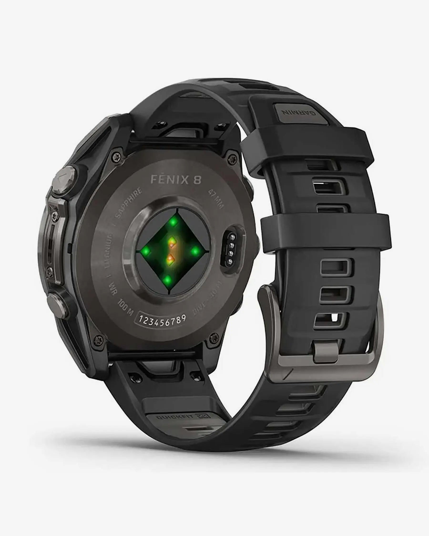 Garmin Fenix 8 AMOLED Zafiro 47mm Titanio Gris
