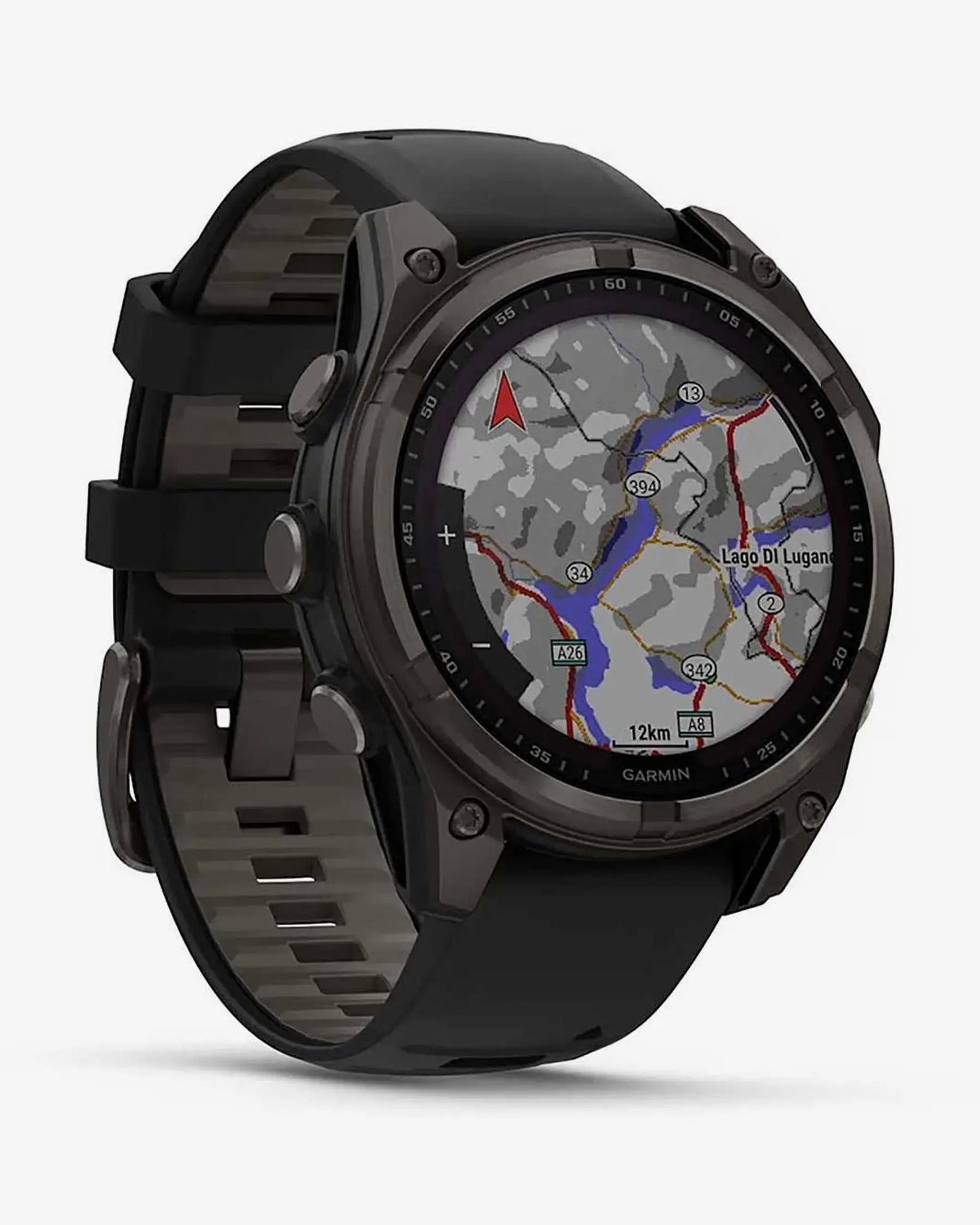 Reloj Garmin Fenix 8 Zafiro Solar 47mm Titanio