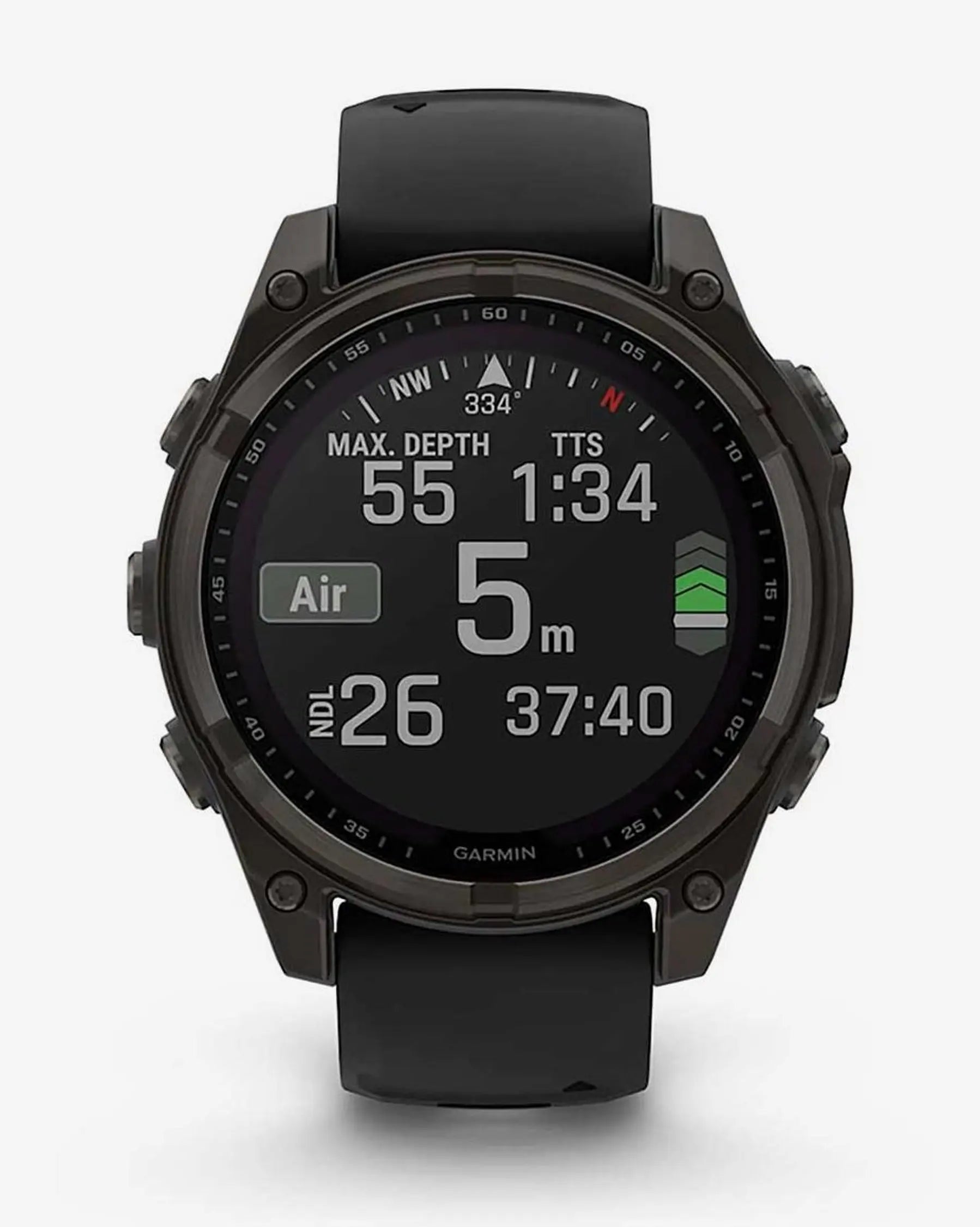 Reloj Garmin Fenix 8 Zafiro Solar 47mm Titanio