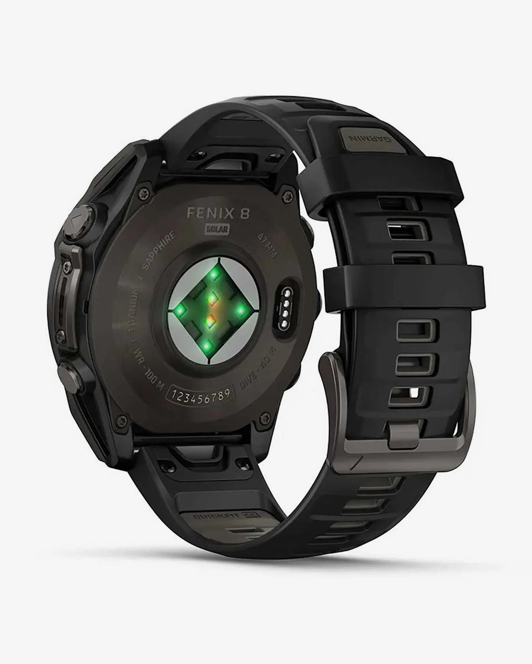 Reloj Garmin Fenix 8 Zafiro Solar 47mm Titanio