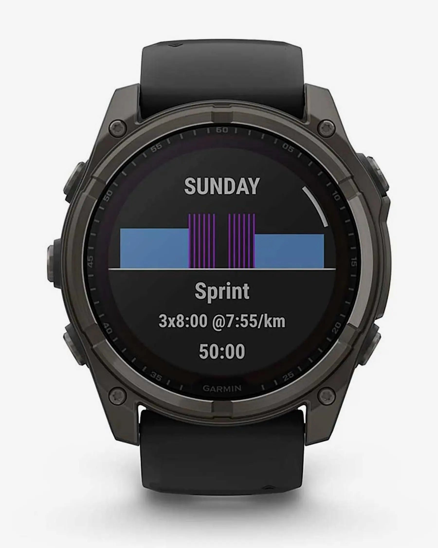 Garmin Fenix 8 Zafiro Solar 51mm con Titanio