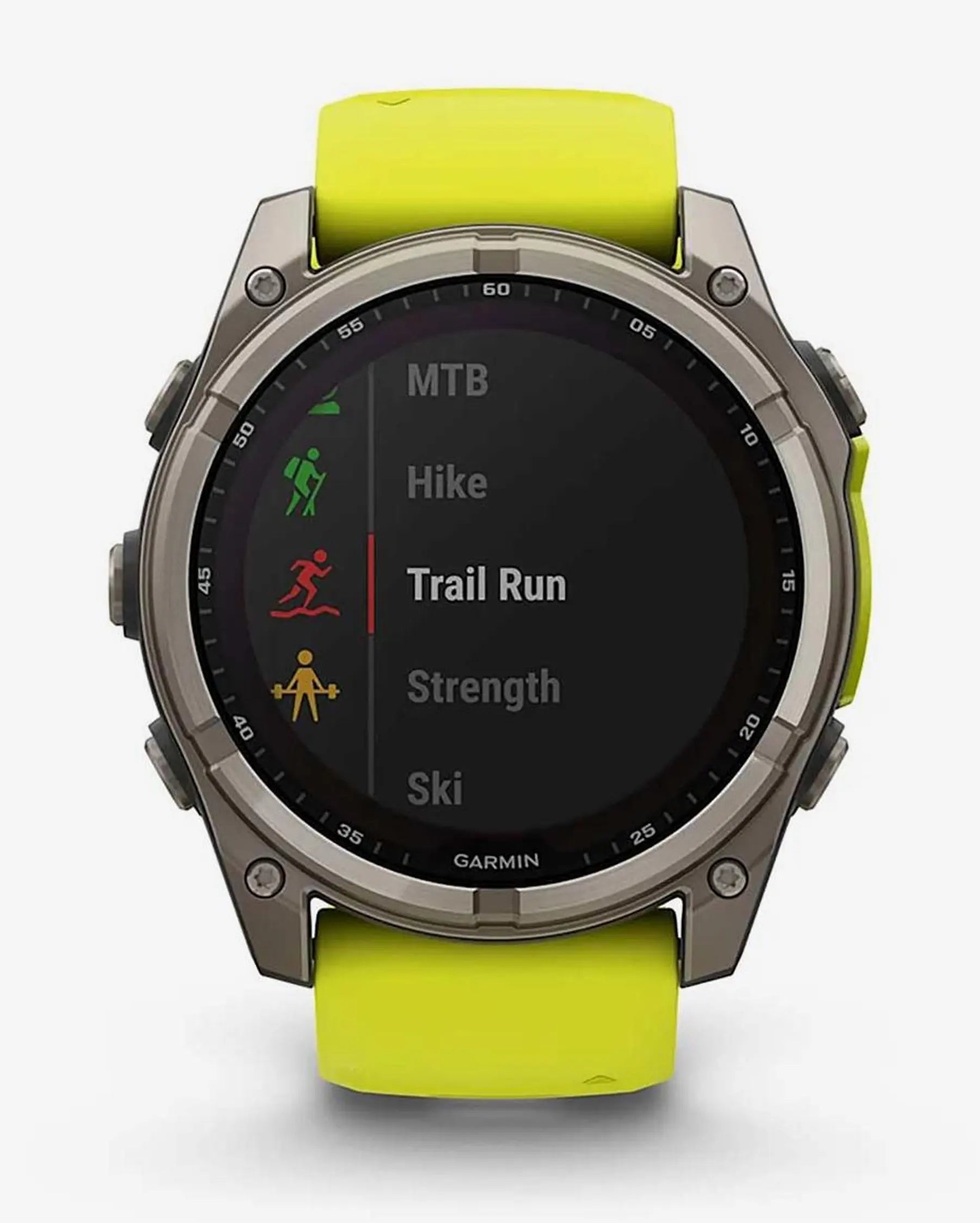 Reloj Garmin Fenix 8 Zafiro Solar 51mm Titanio GPS
