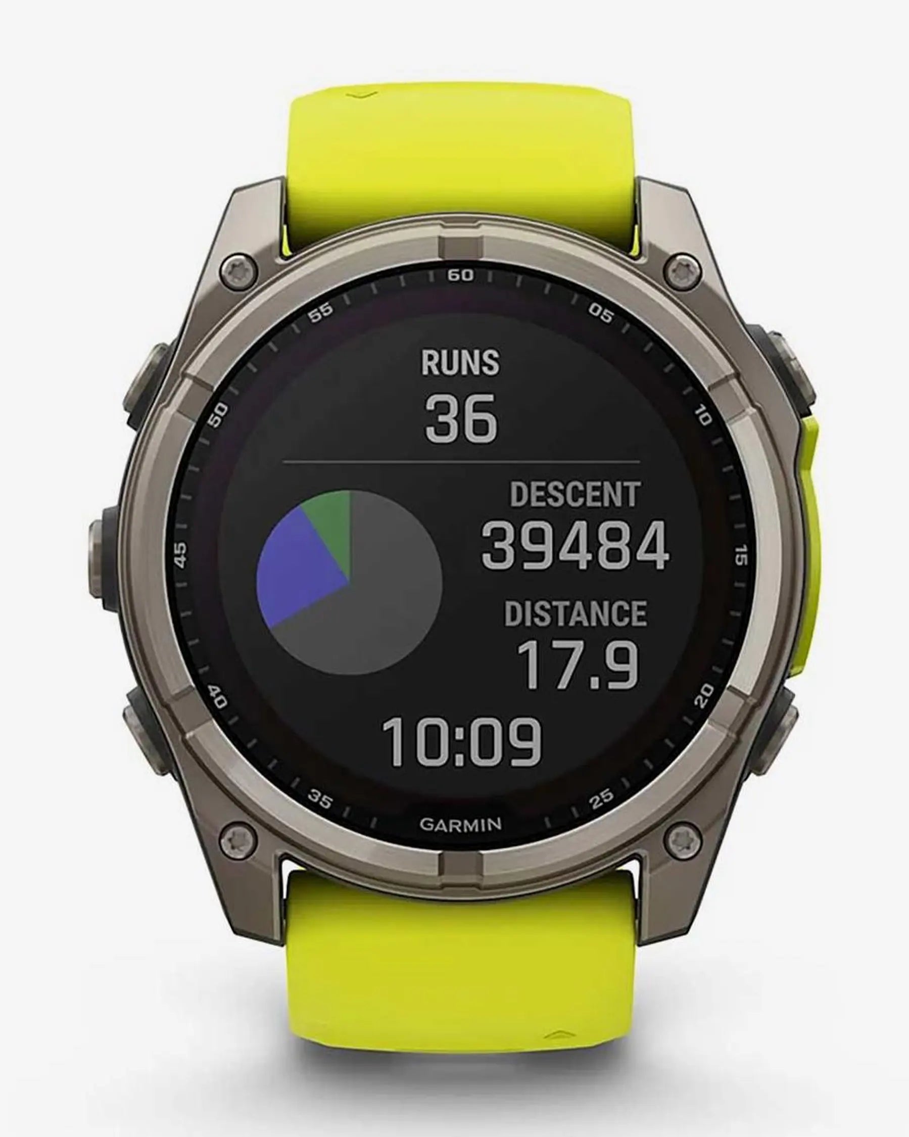 Reloj Garmin Fenix 8 Zafiro Solar 51mm Titanio GPS