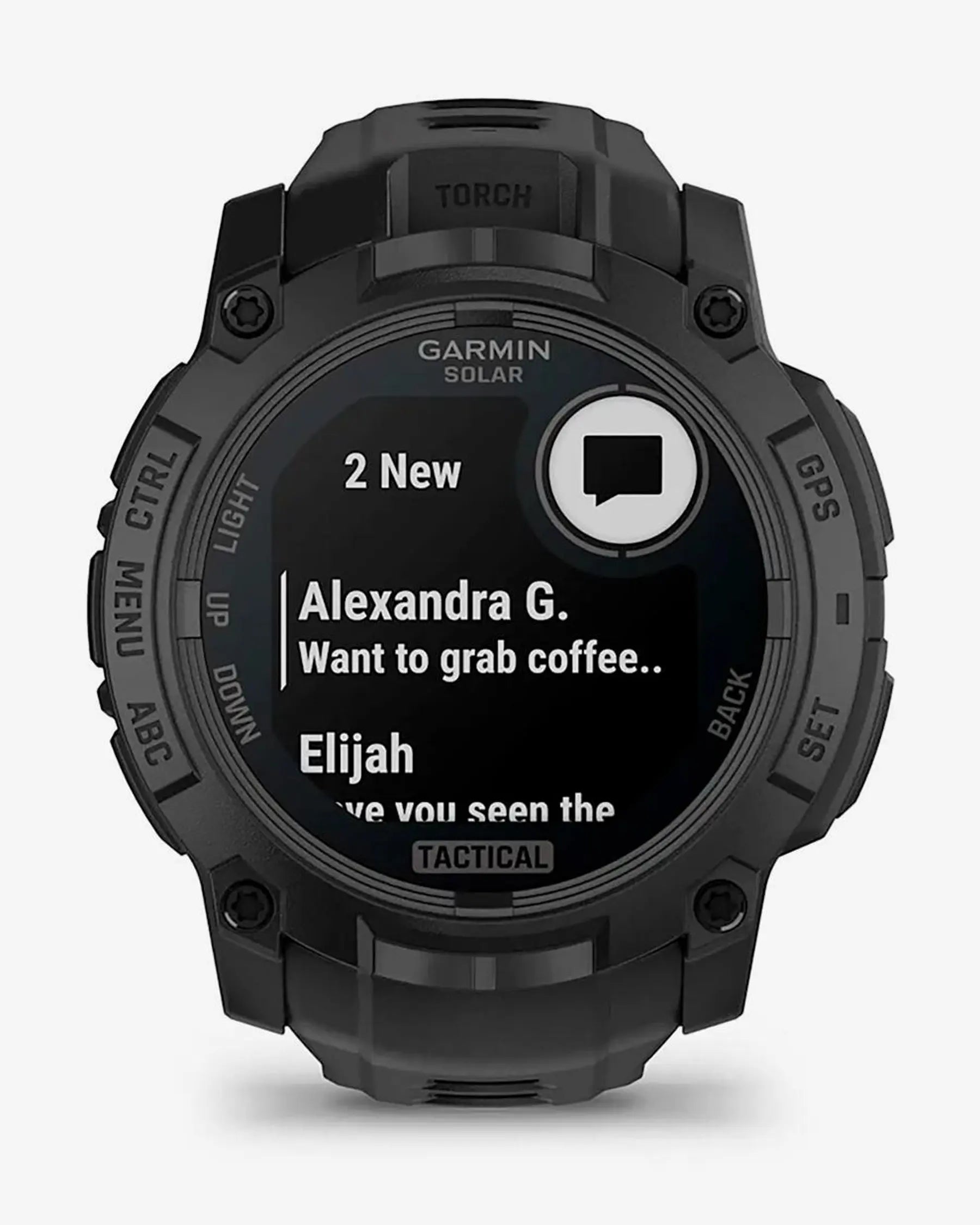 Garmin Instinct 3 Solar 50mm Táctico Negro GPS