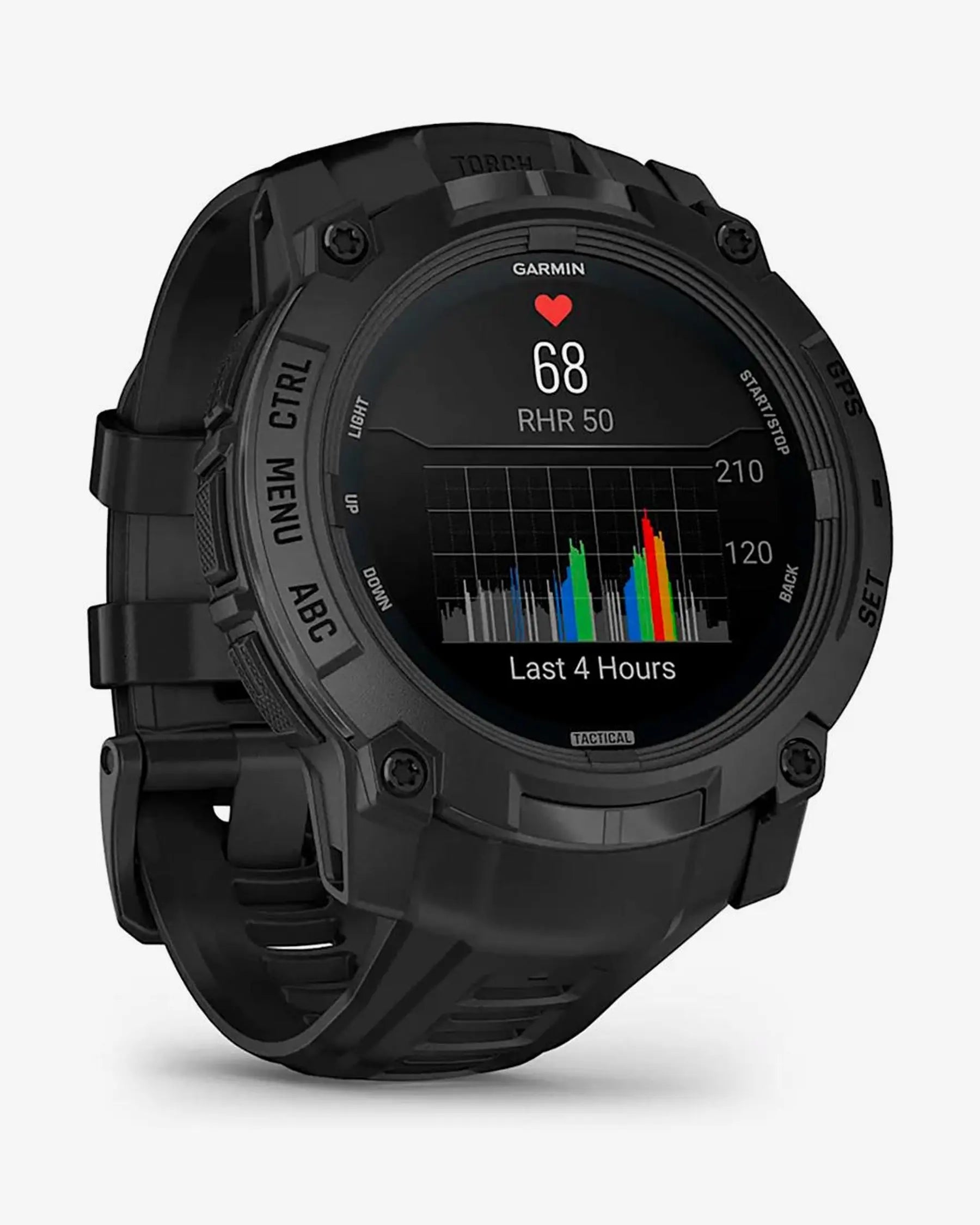 Garmin Instinct 3 AMOLED Tactical GPS Negro 50 mm