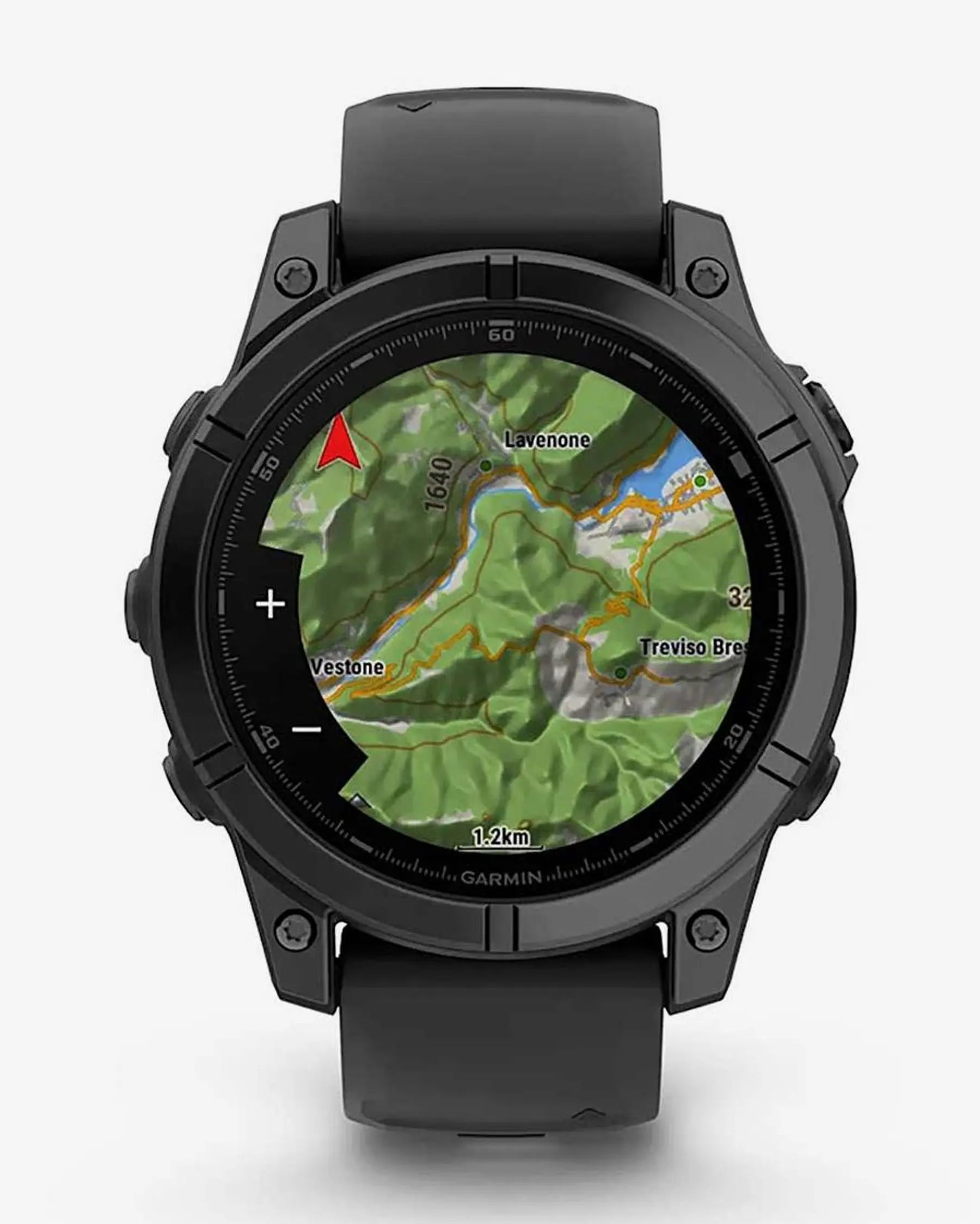 Reloj Garmin Fenix E 47 mm GPS multideporte acero inoxidable