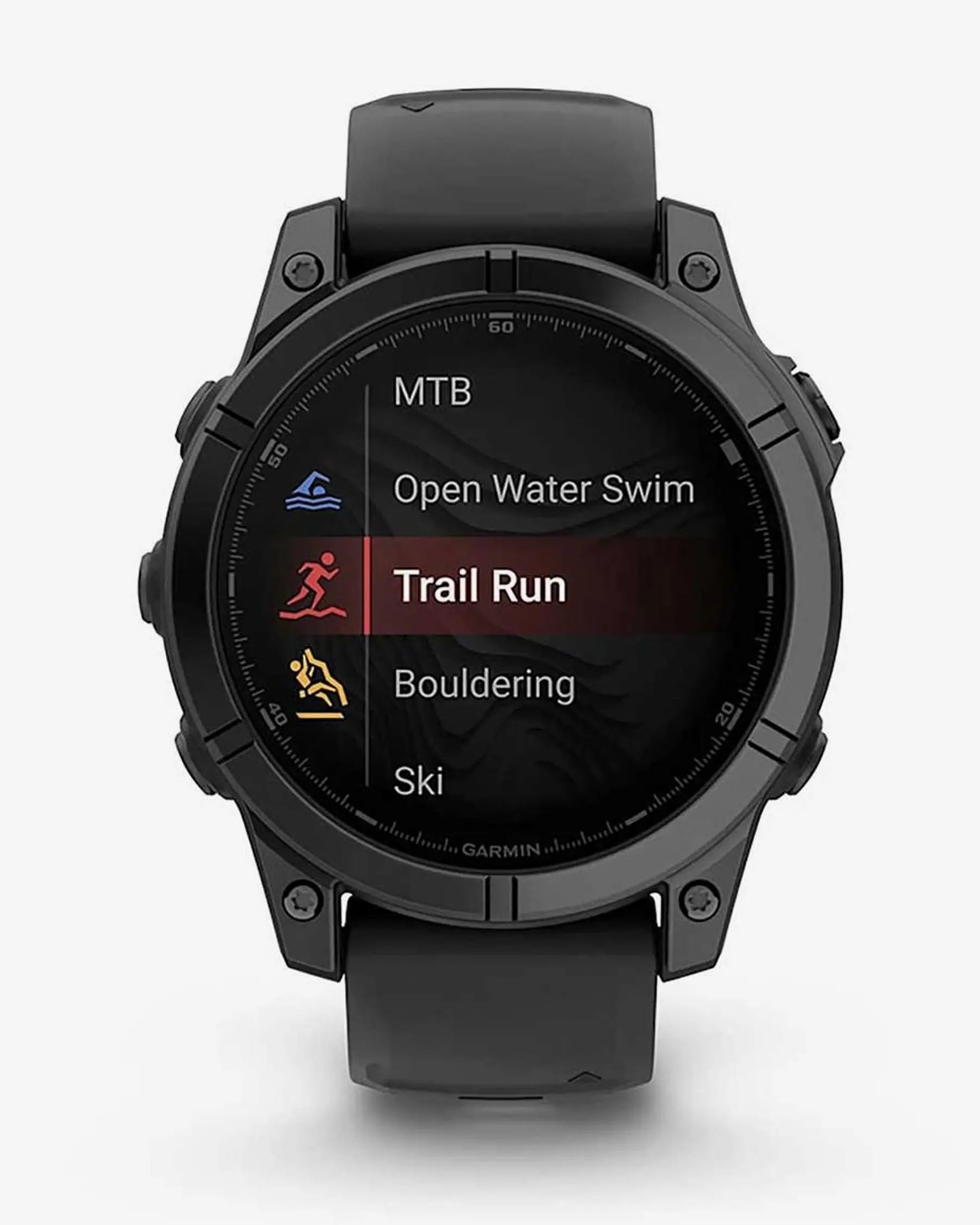 Reloj Garmin Fenix E 47 mm GPS multideporte acero inoxidable