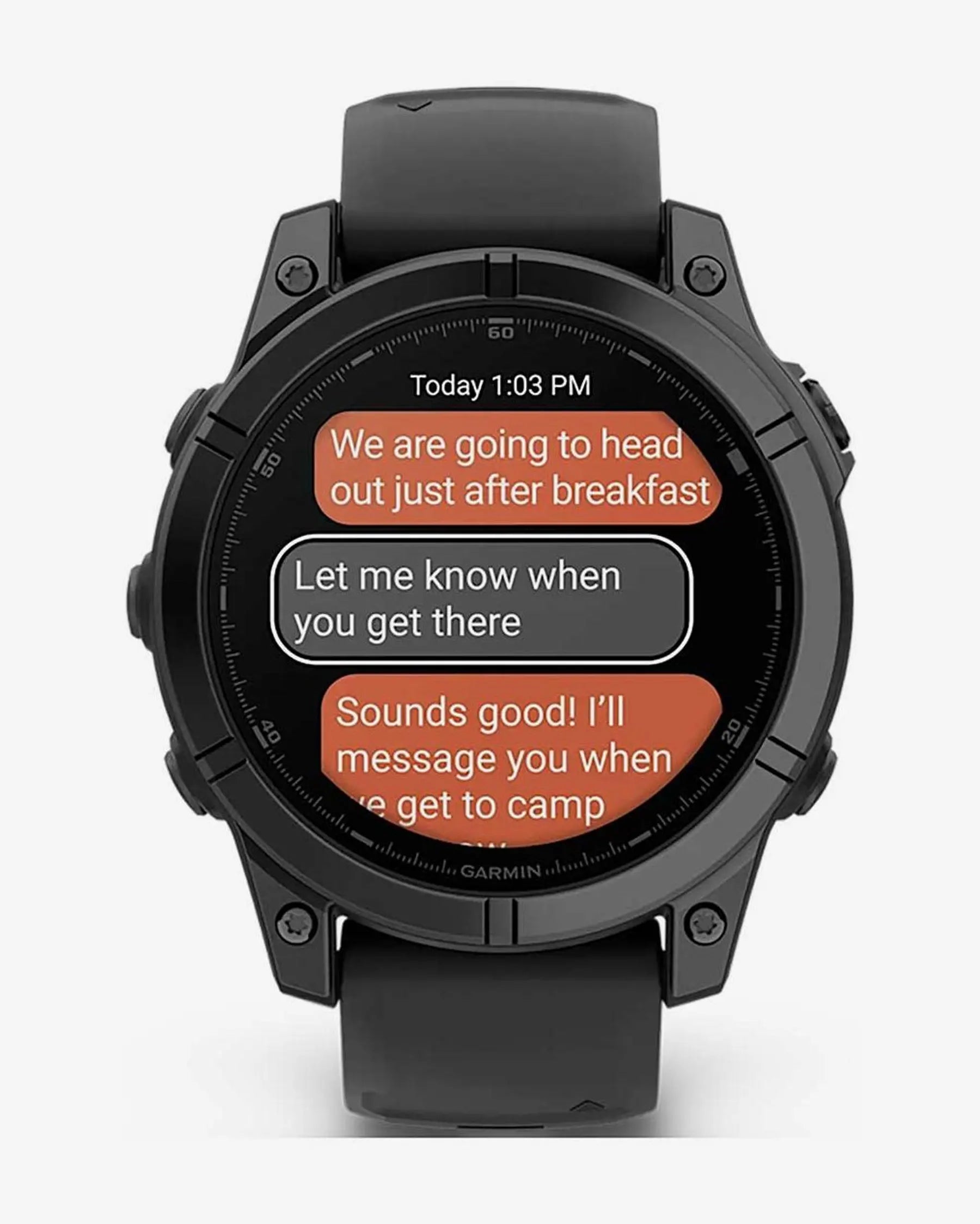 Reloj Garmin Fenix E 47 mm GPS multideporte acero inoxidable
