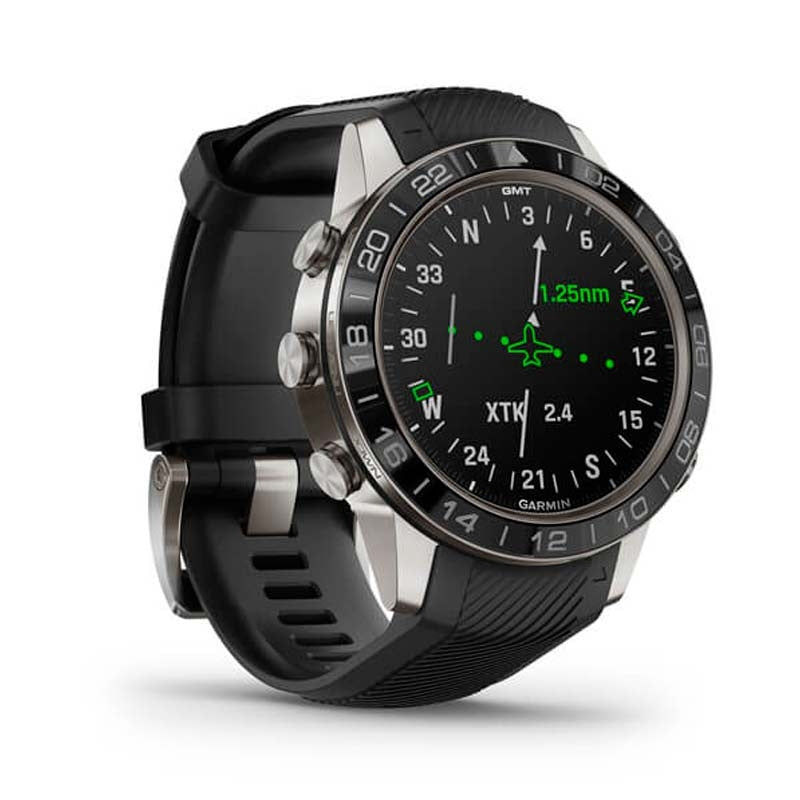Reloj Garmin MARQ Aviator 46mm Titanio GPS Nuevo
