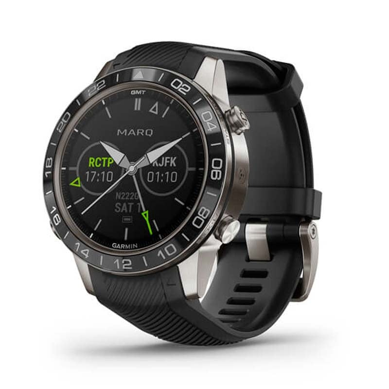 Reloj Garmin MARQ Aviator 46mm Titanio GPS Nuevo