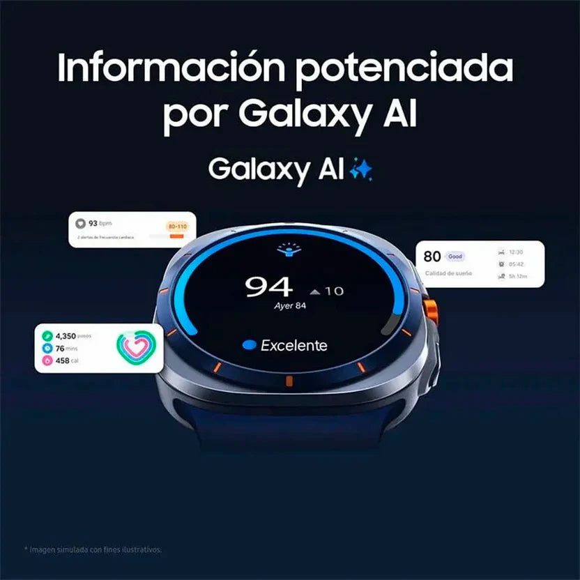 Samsung Galaxy Watch Ultra 2025 Titanio 4G – Reloj Inteligente Nuevo